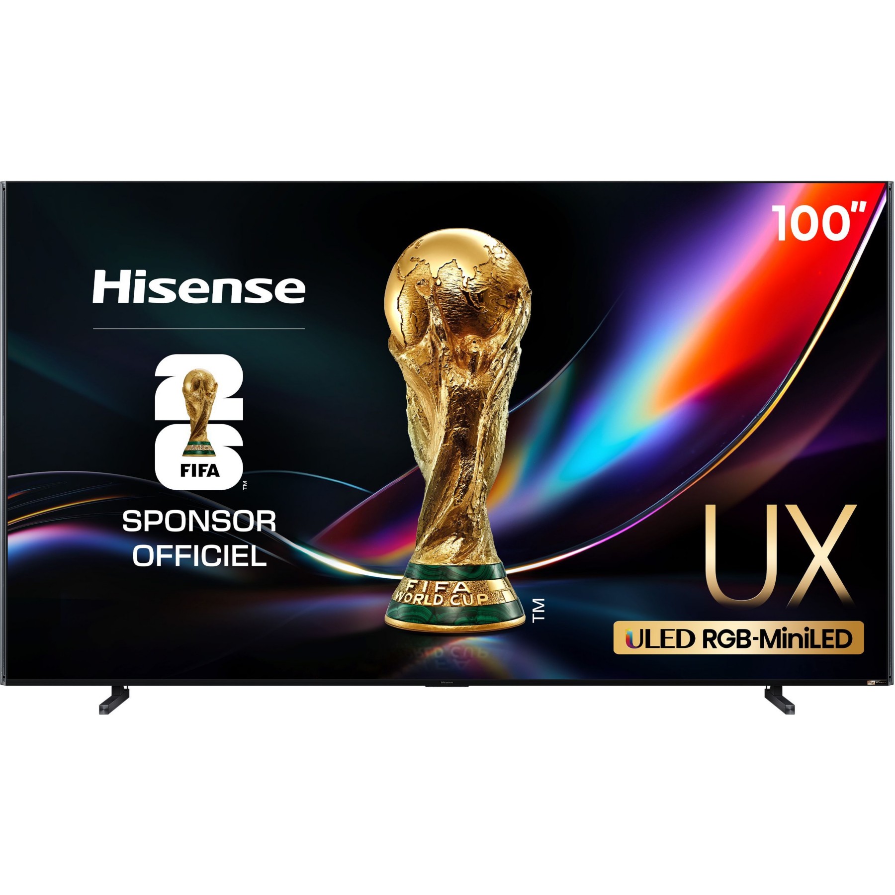 TV RGB HISENSE 100UXQ (2025) 100" (253 cm)