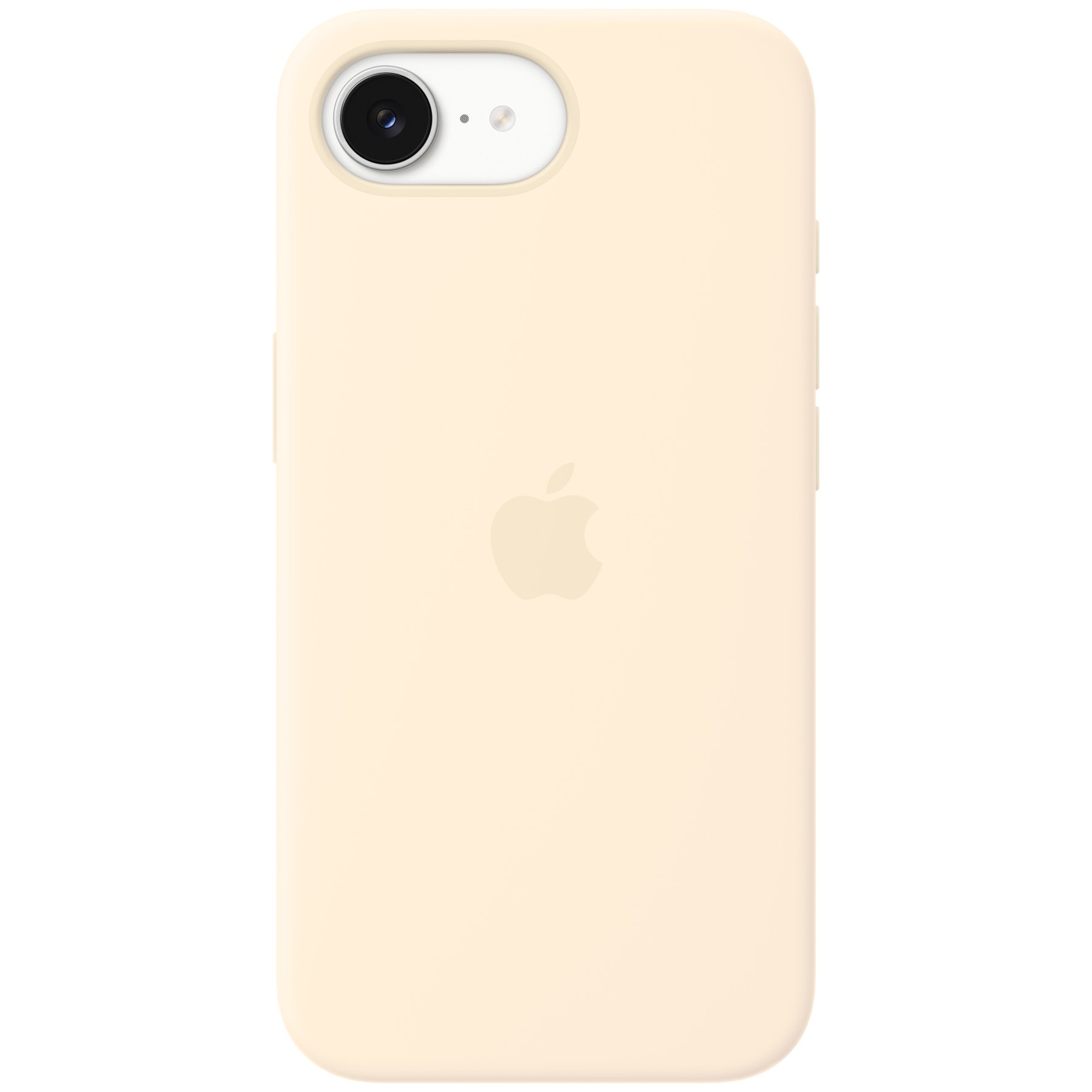Coque APPLE iPhone 17e silicone Magsafe Vanille