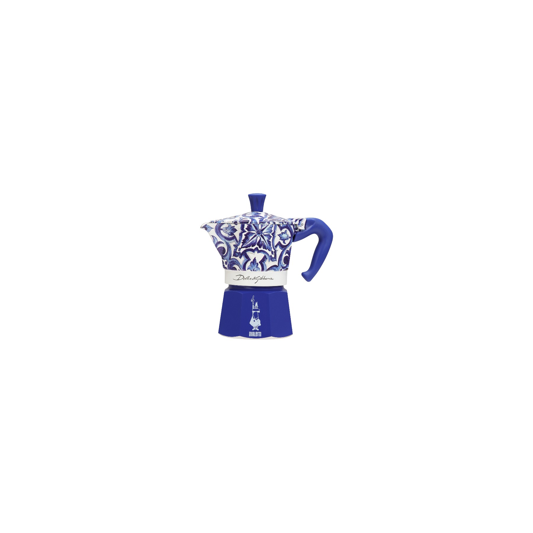 Cafetière italienne BIALETTI Moka Express 6T Collection D&G Blue