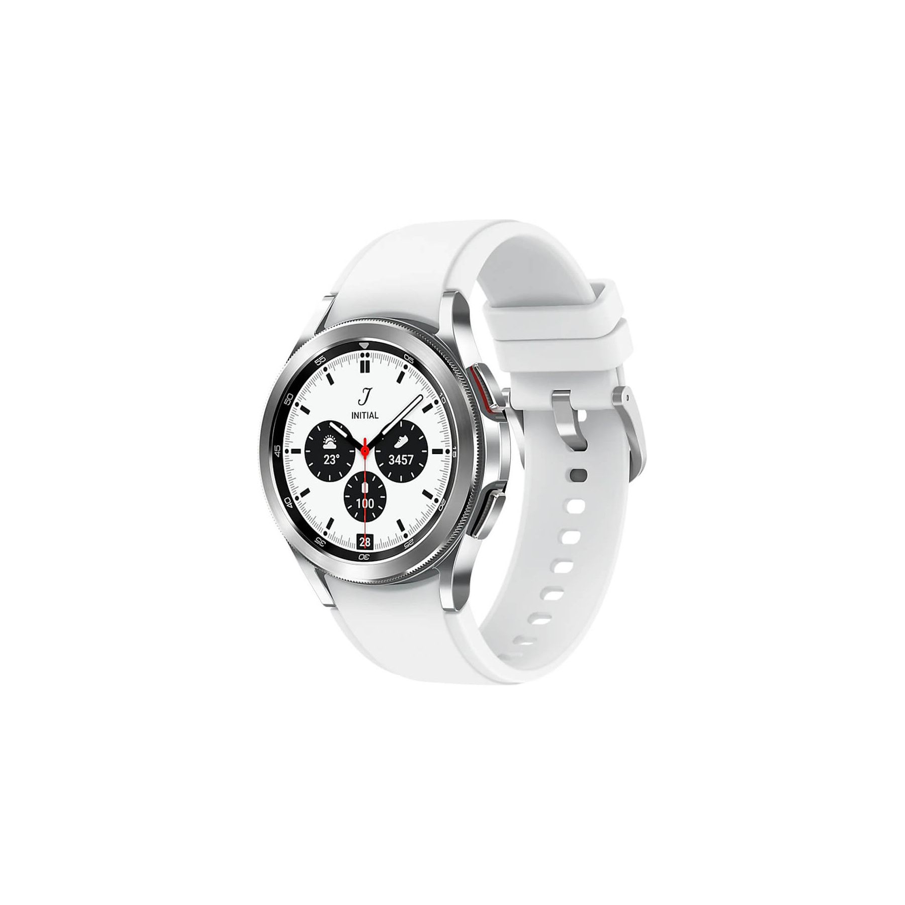 SAMSUNG Galaxy Watch4 Classic 4G 42 mm Argent (S Reconditionné