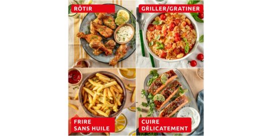 Couvercle MOULINEX Extension airfryer Companion HF1508F0