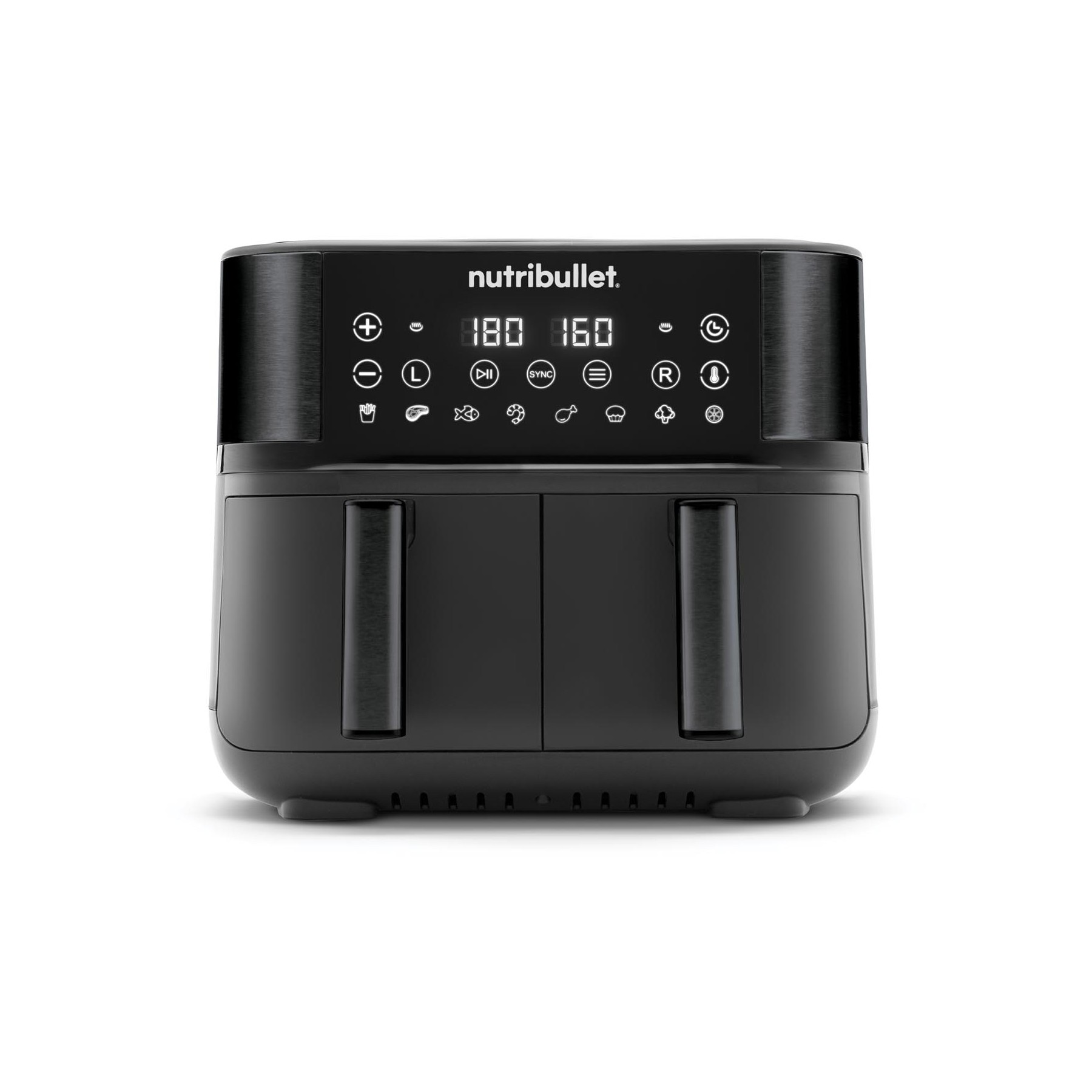Friteuse sans huile NUTRIBULLET airfryer 8L double bac NBA081B