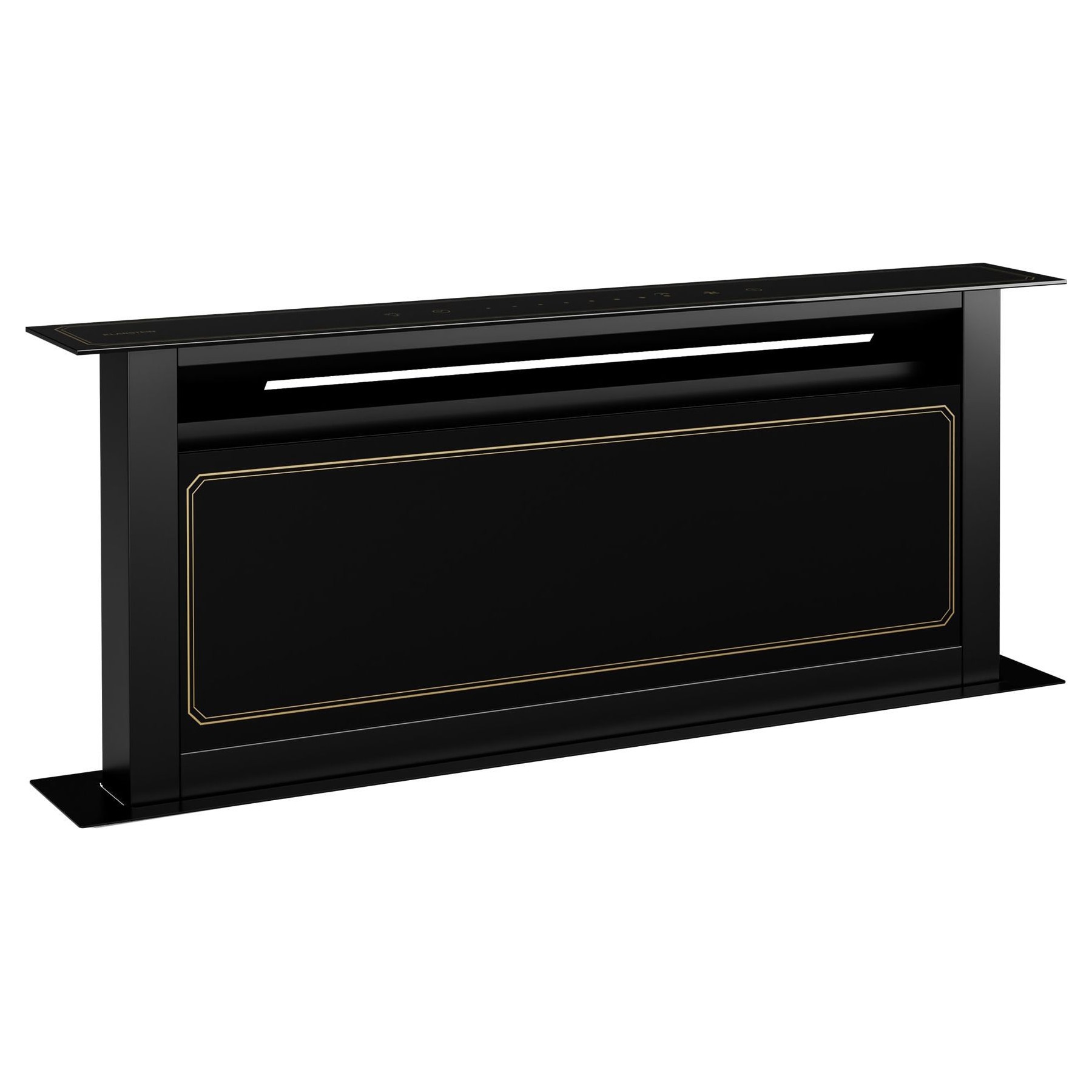 Hotte encastrable KLARSTEIN Victoria Downdraft 90cm 713,8m³/h Noir