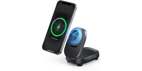 Station de charge INIU 15W Stand MagPro pliable USB-C /Qi2 Noir