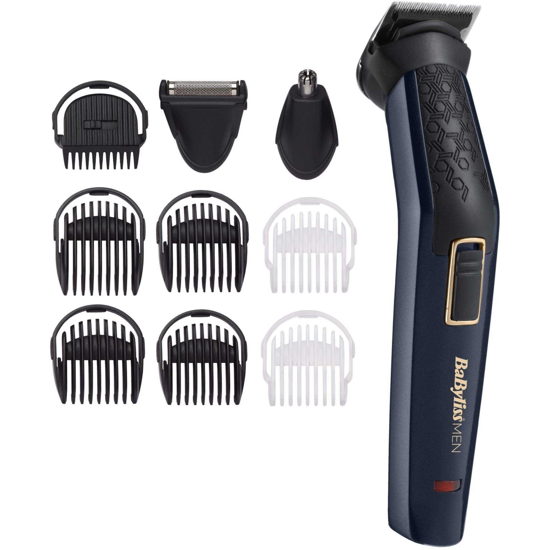Tondeuse multi usages BABYLISS MT728E 10 en 1 Carbon Steel