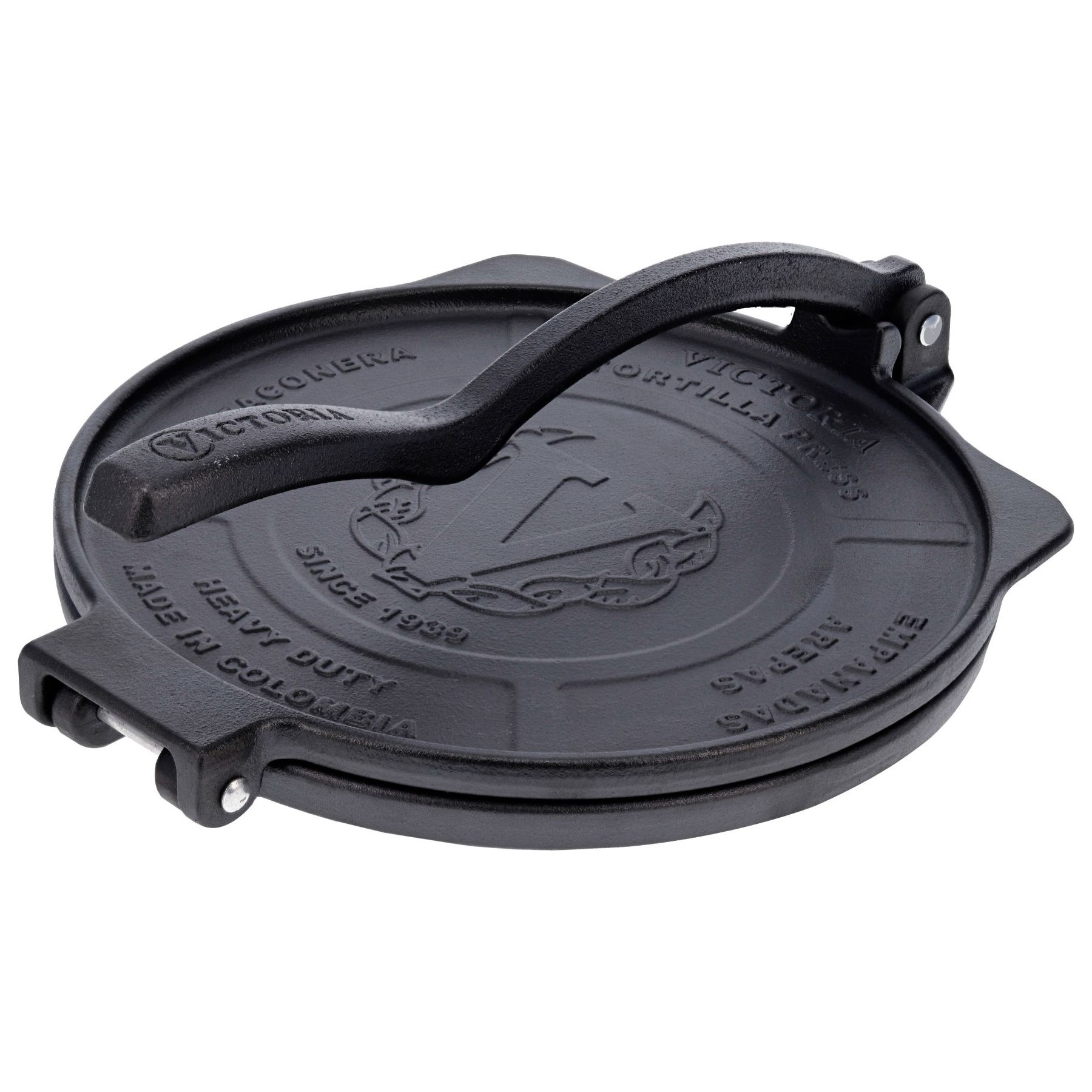 Presse à biscuit VICTORIA COOKWARE Presse Tortilla Fonte HD 20cm Pataconera
