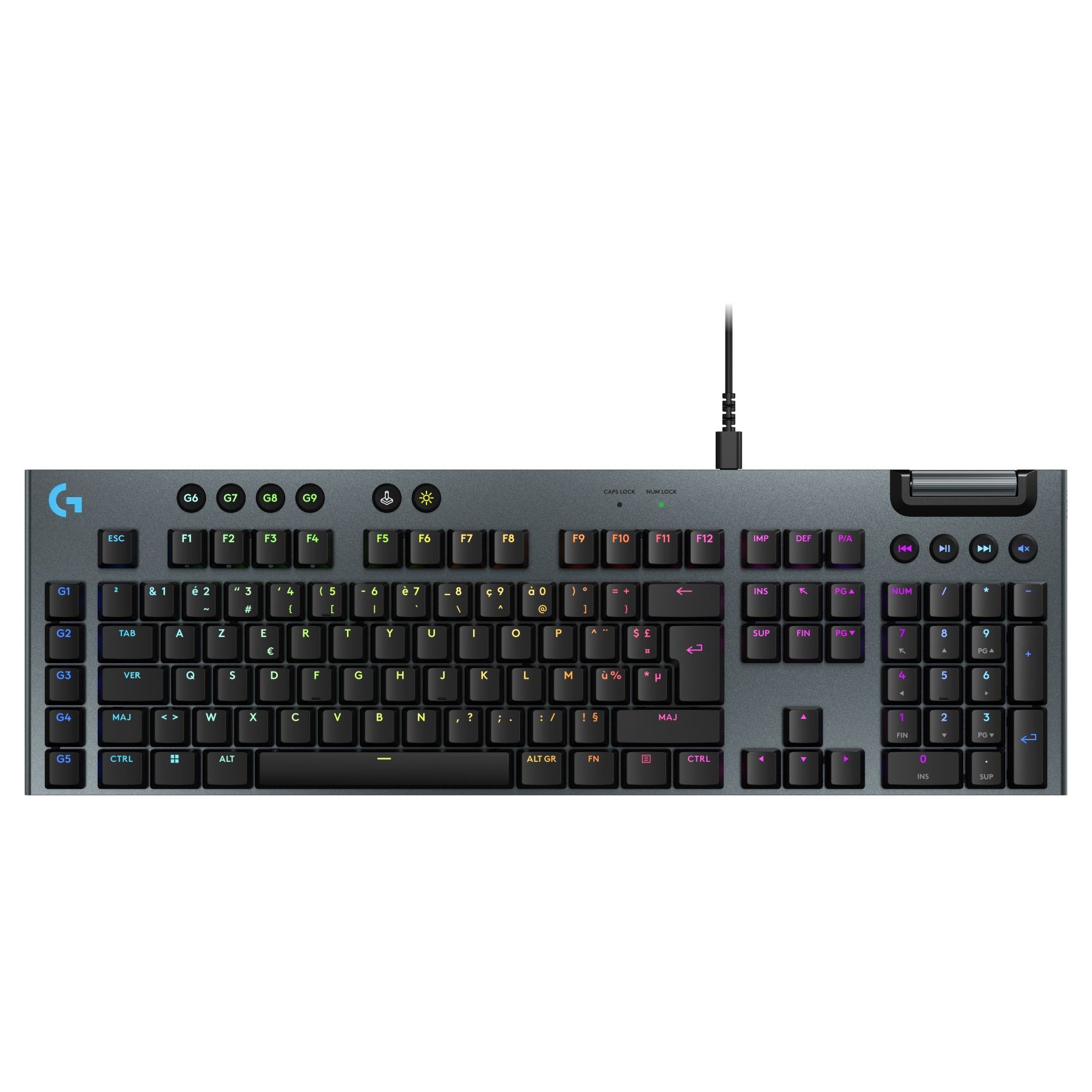 Clavier gamer LOGITECH G915 X Tactile Noir