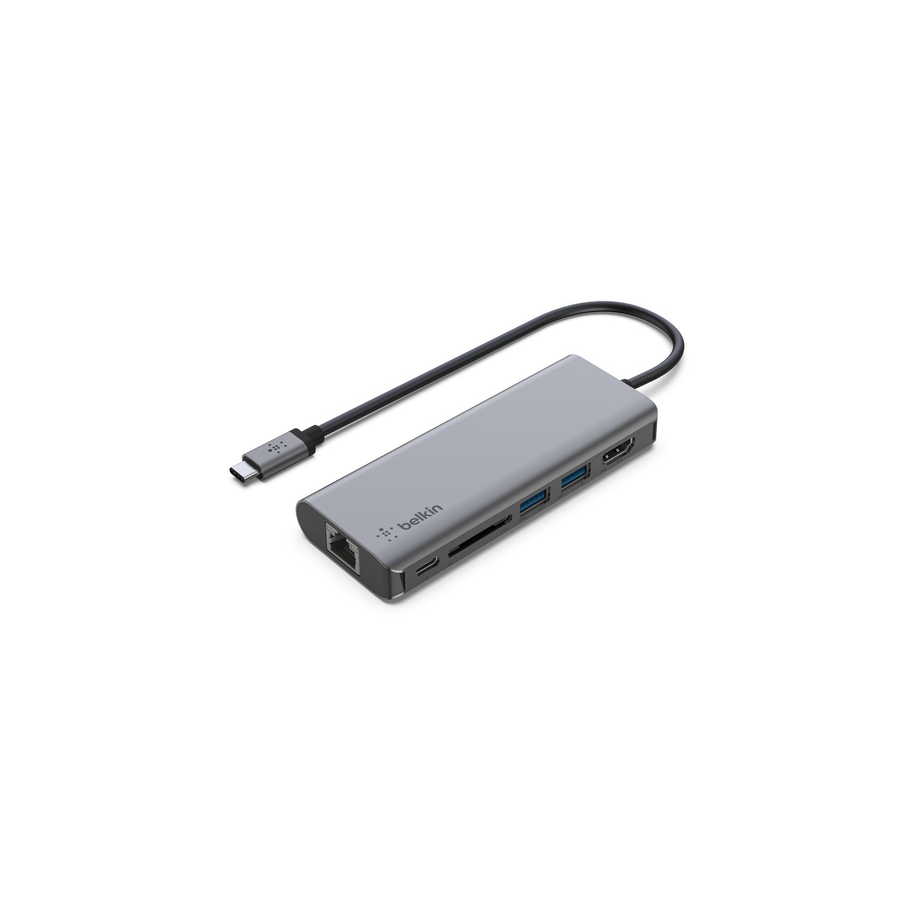 Hub USB C BELKIN USB-C /multiports 6 en 1