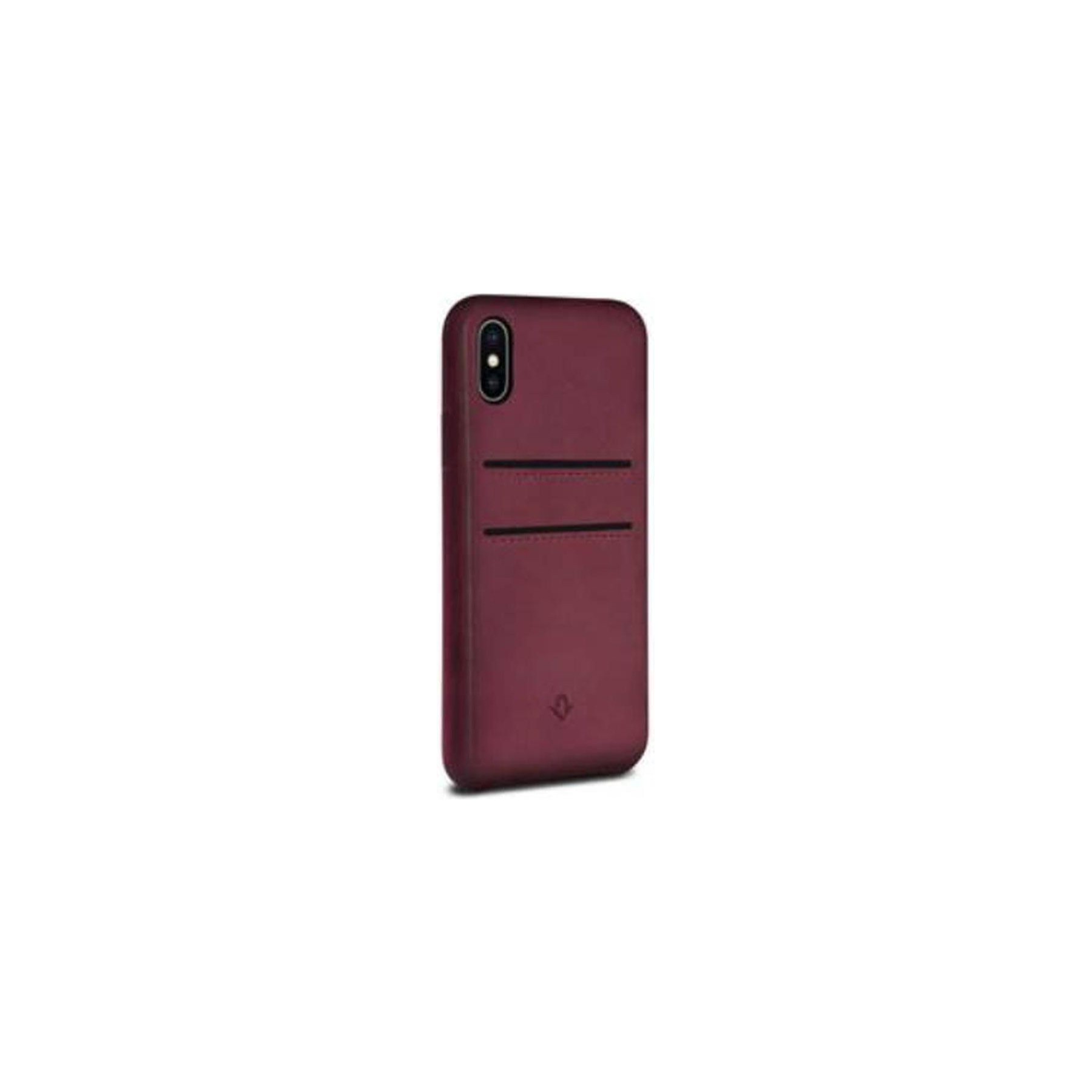 Coque TWELVE SOUTH Cuir pour iPhone X/XS Marsala