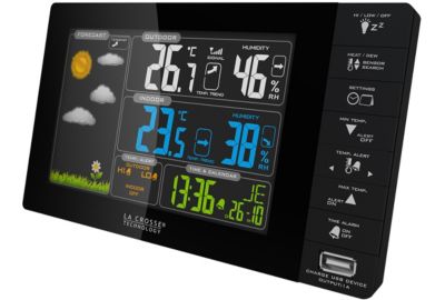 Station Météo LA CROSSE WS6827 noir