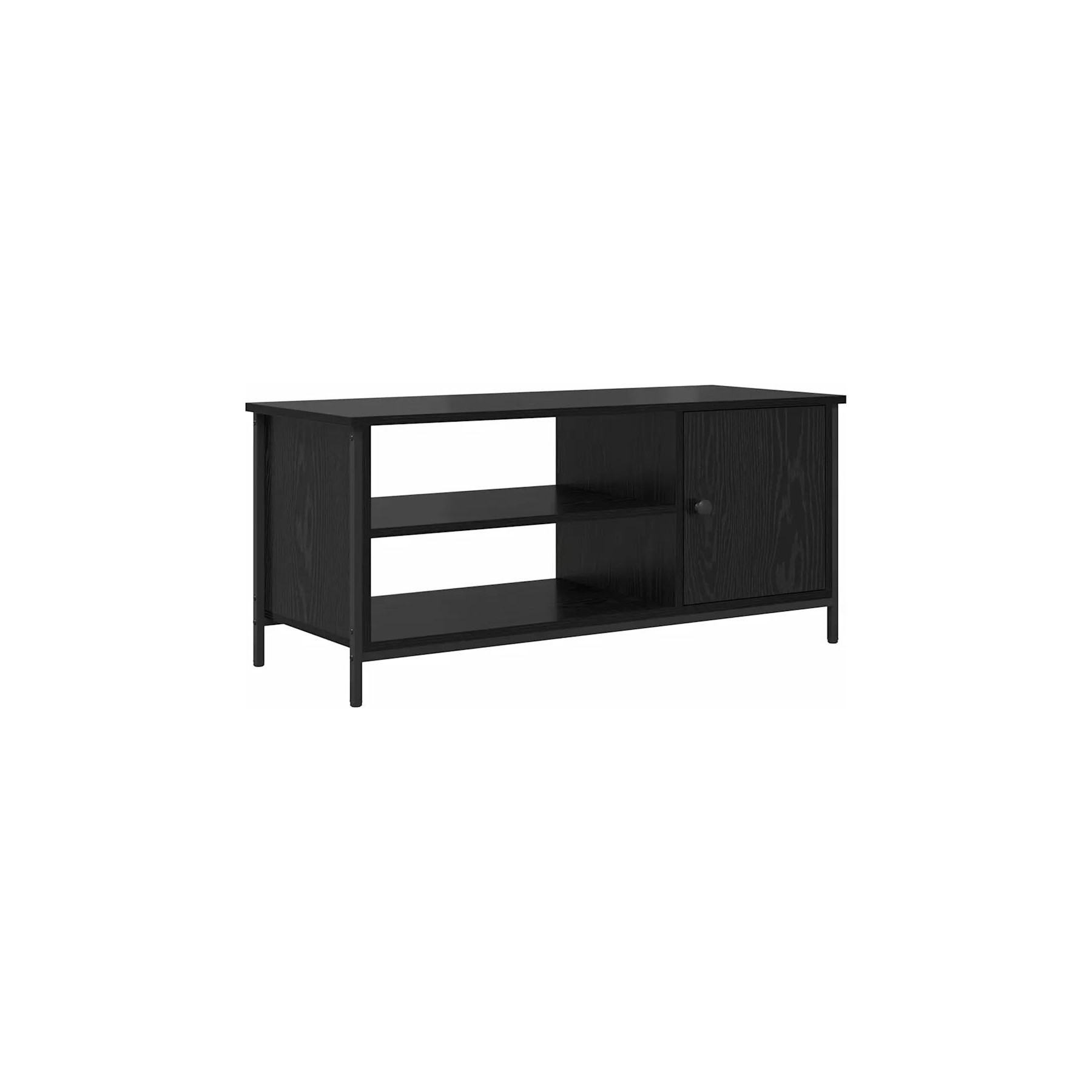 Meuble TV HELLOSHOP26 Meuble TV moderne 100 x 40 x 45 cm avec