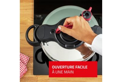 Autocuiseur SEB Clipso Minut Easy 6L Noir