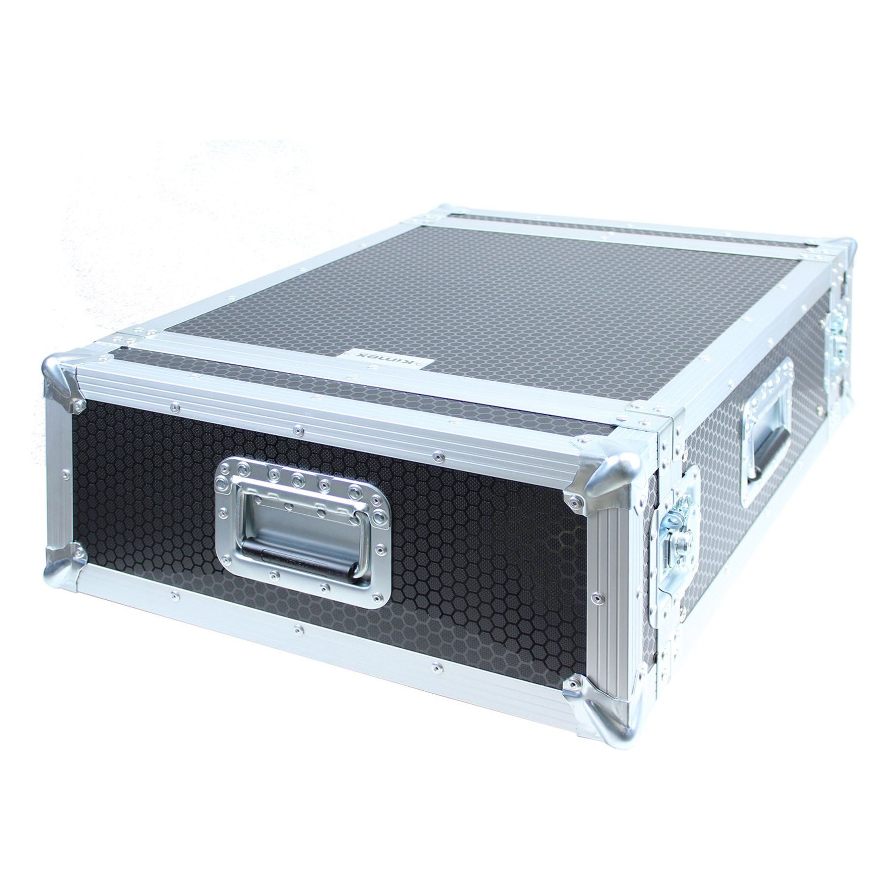 Flight case KIMEX rack case 19", Capacité 4U, Double porte