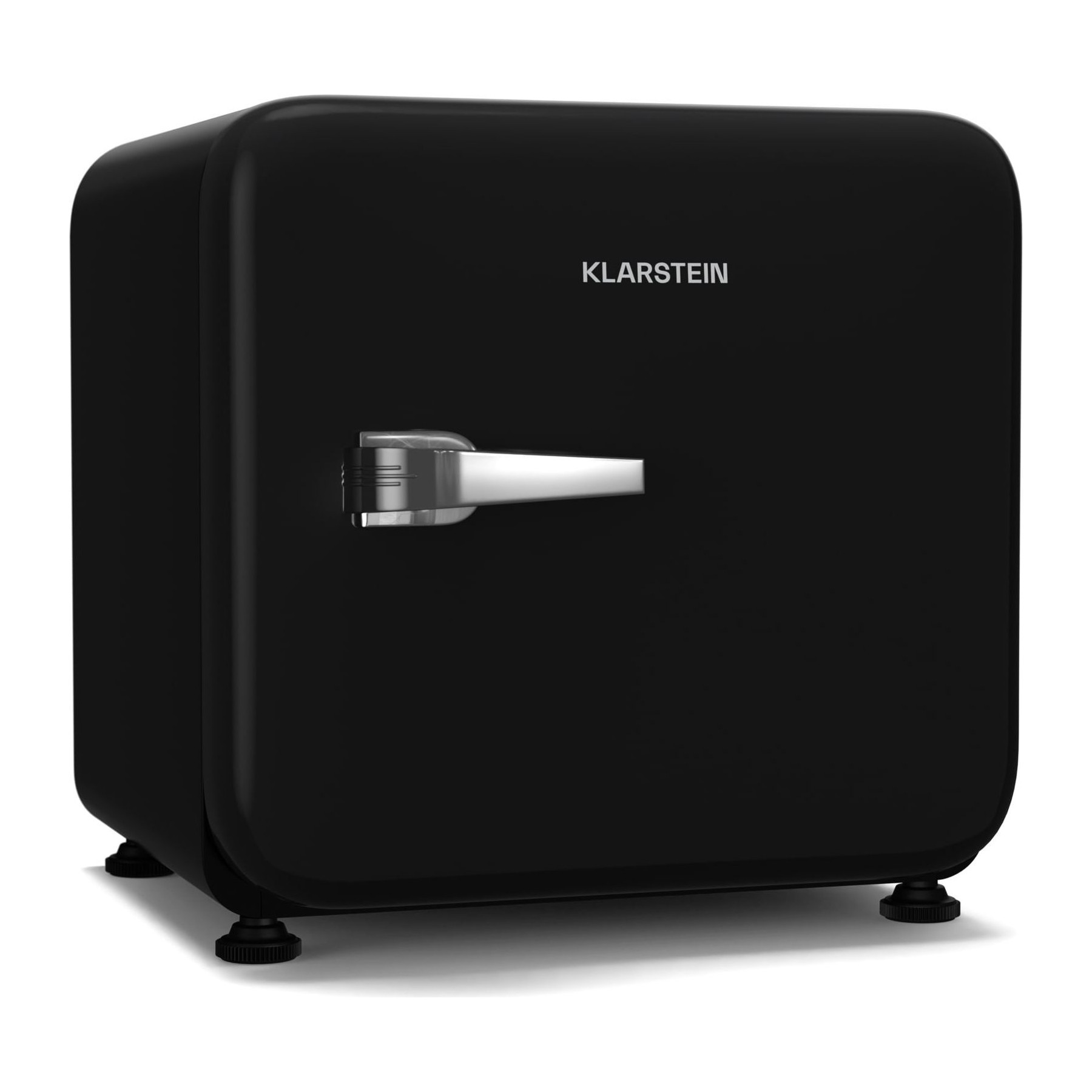 Mini réfrigérateur KLARSTEIN Audrey Evo 43L rétro compact 0-10°C noir
