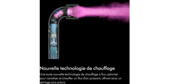 Sèche cheveux DYSON Supersonic R cheveux bouclés à frisés rose céramique
