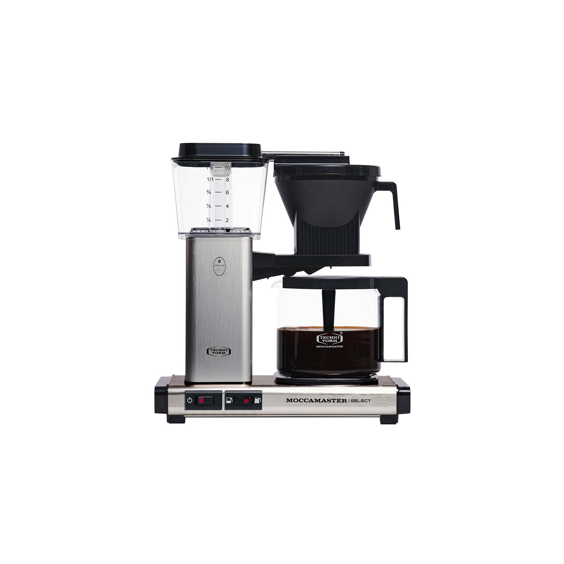 Cafetière filtre MOCCAMASTER Polished Silver