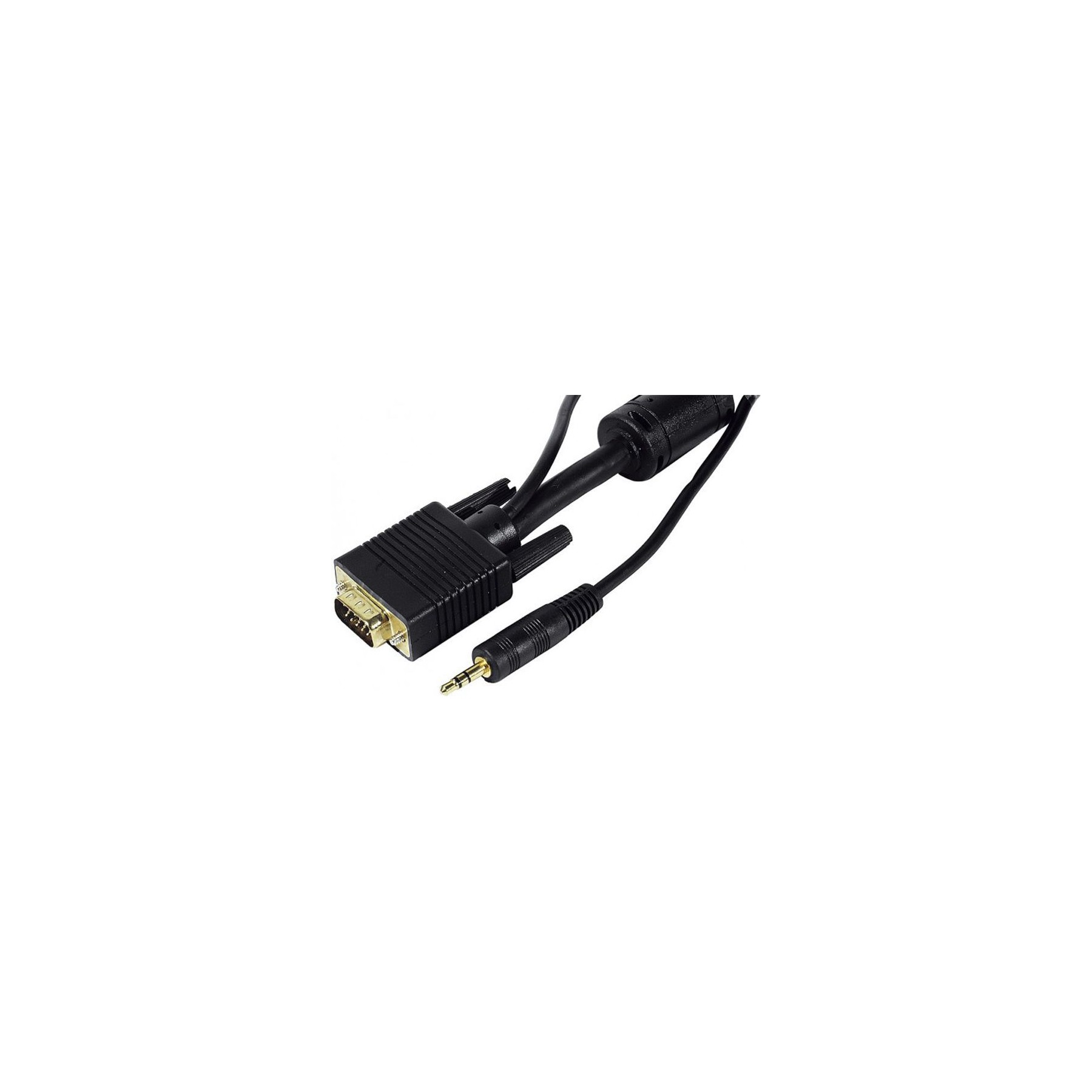 Câble VGA KOMELEC Câble VGA + audio 15m noir