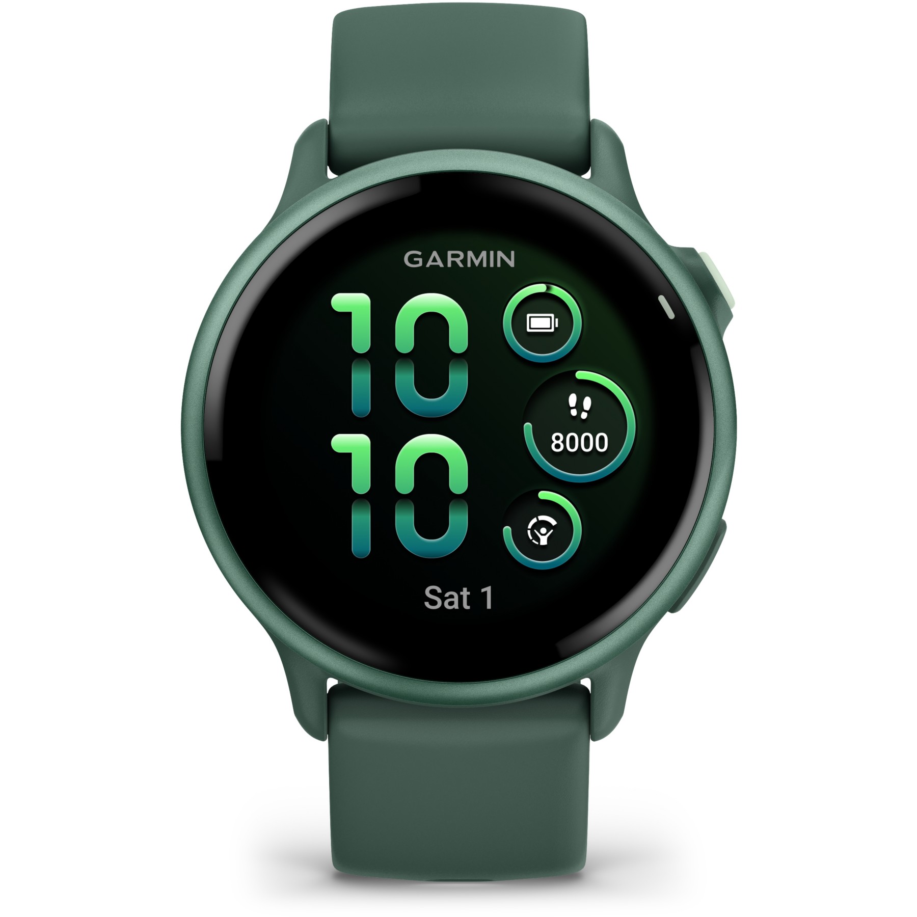 Montre sport GARMIN Vivoactive 6 Forme et santé GPS AMOLED BT Wi-Fi 42 mm Vert