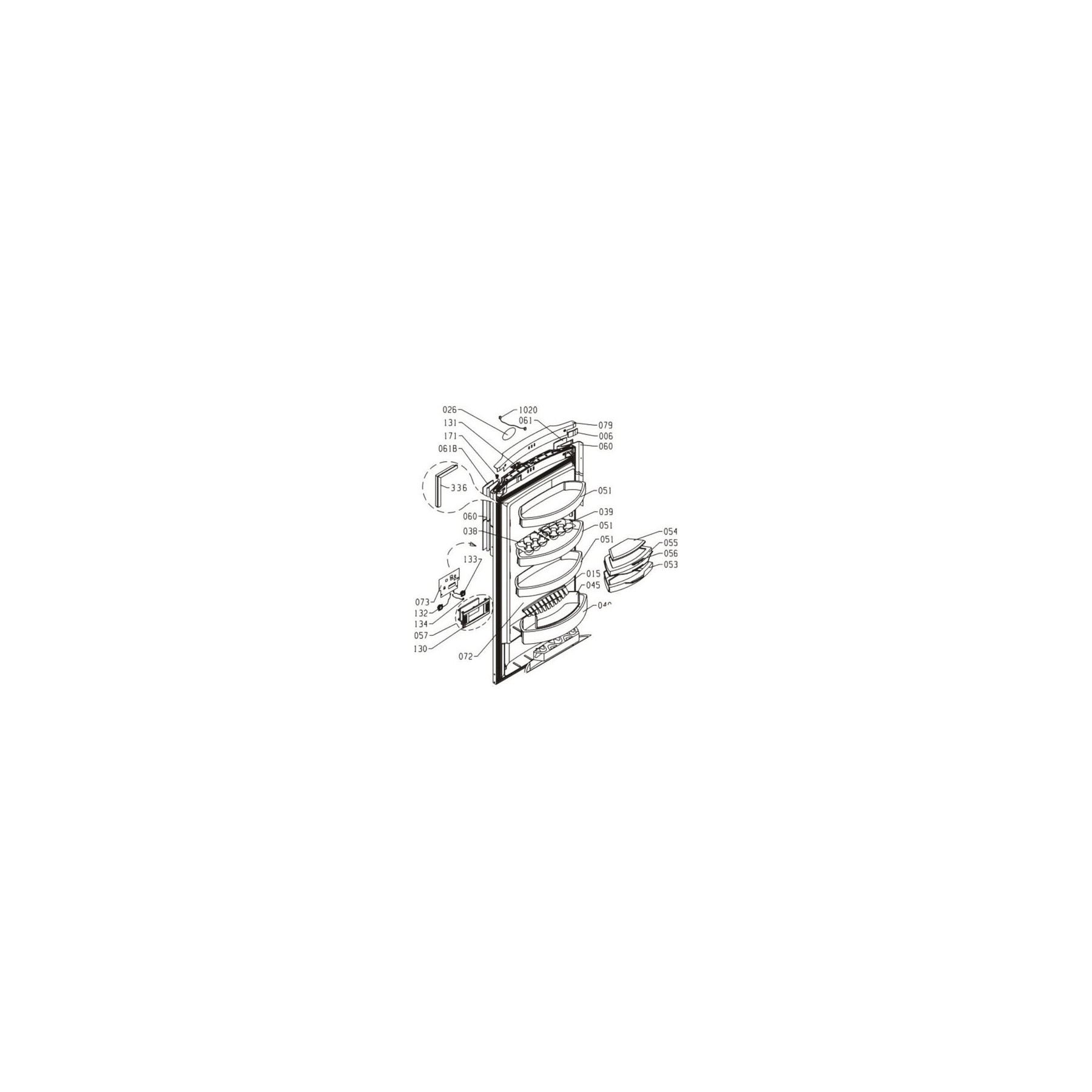 Carte GORENJE carte ecran tactil rep 073