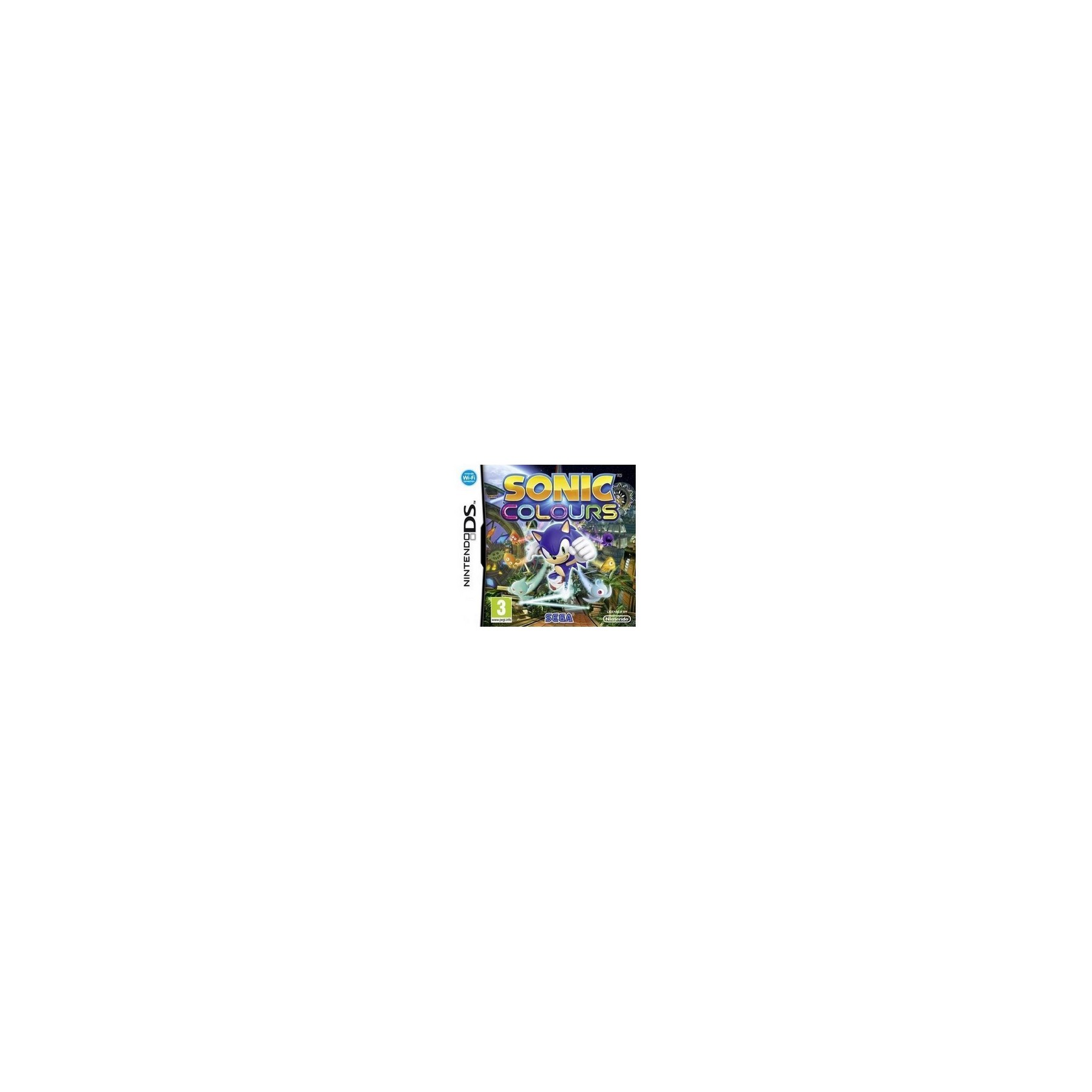 Jeu DS SEGA SONIC COLOURS