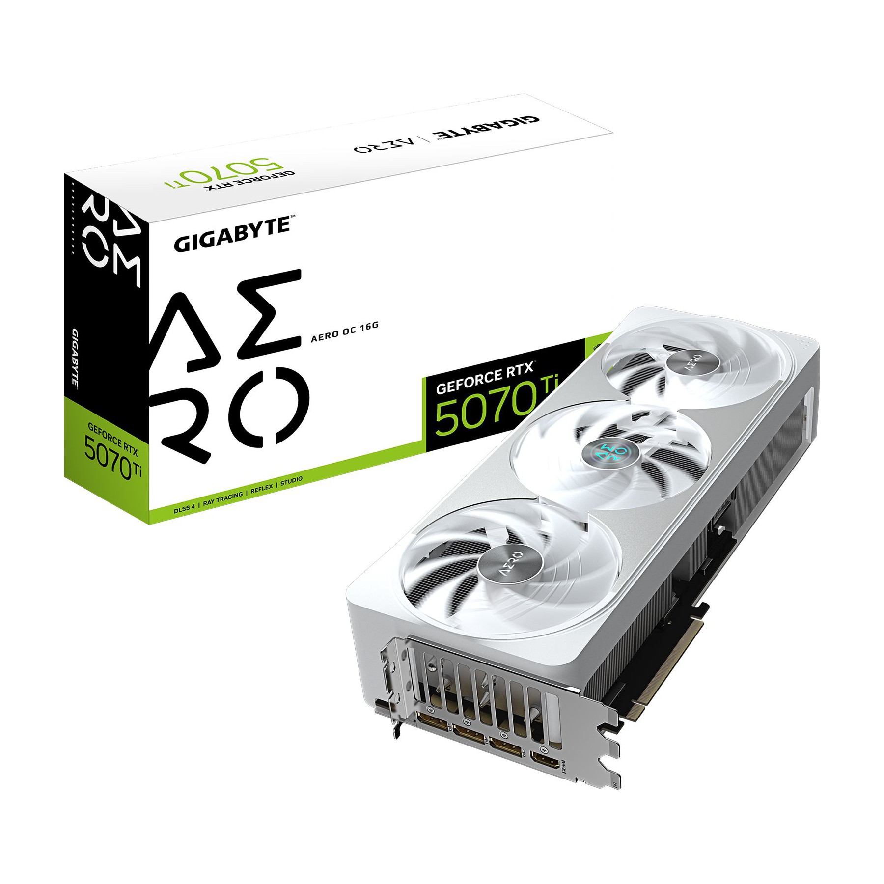 Carte graphique GIGABYTE Gigabyte GeForce RTX 5070 Ti AERO OC 16G