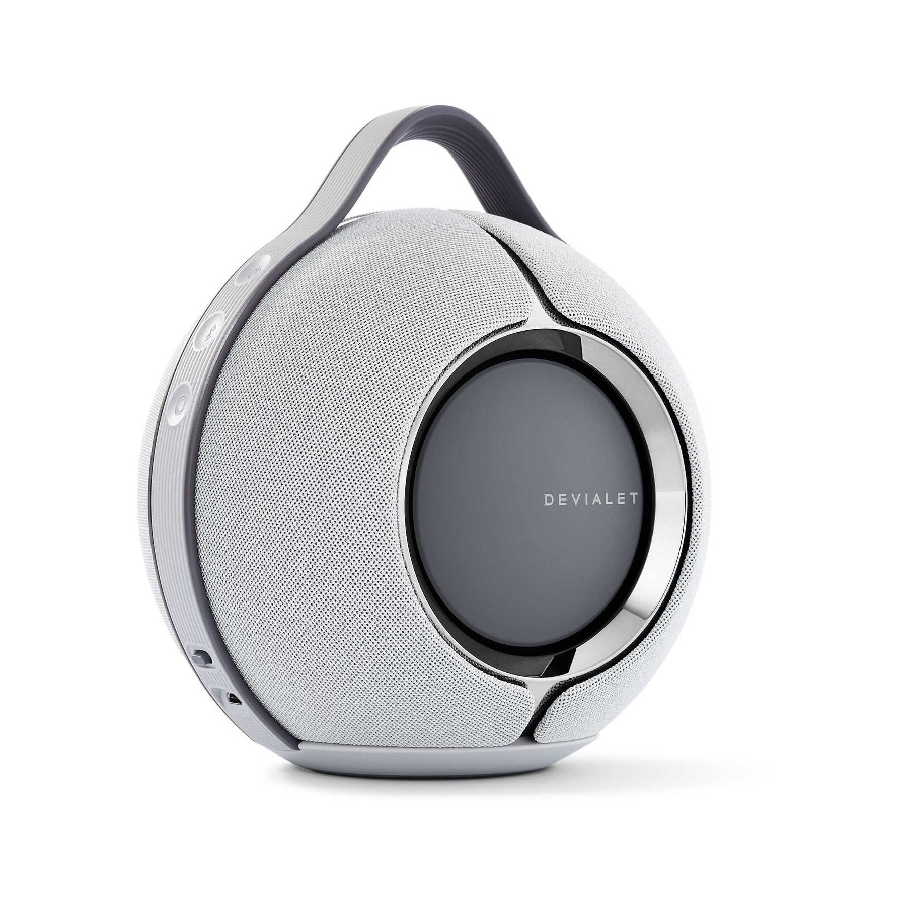 Enceinte portable DEVIALET Mania Light Grey avec charging dock sans bloc PSU