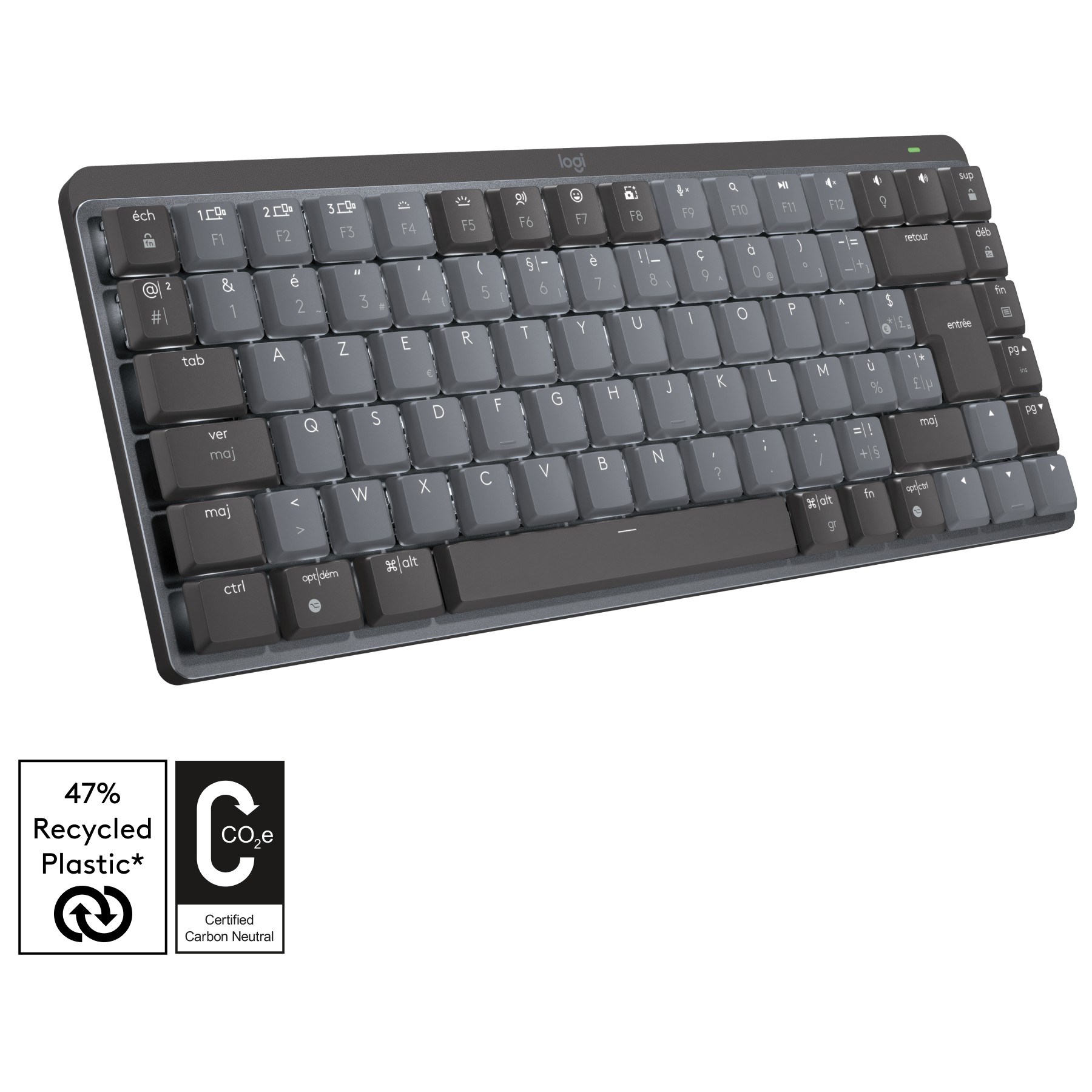 Clavier sans fil LOGITECH MX Mechanical Mini Rétroéclairé