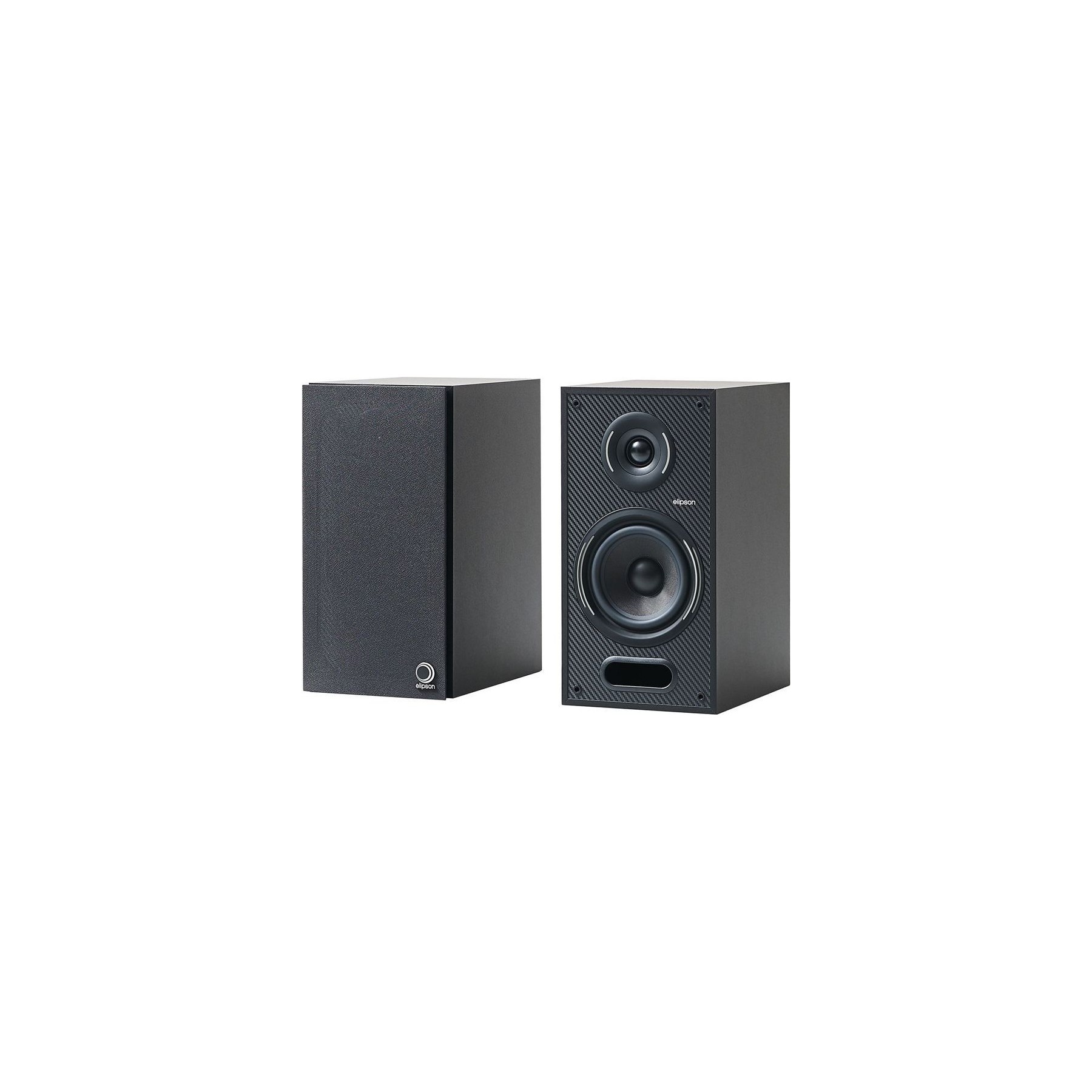 Enceinte bibliothèque ELIPSON Horus 6B Noir Carbone