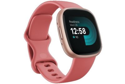Montre santé FITBIT Versa 4 Aluminium Rose cuivre et sable