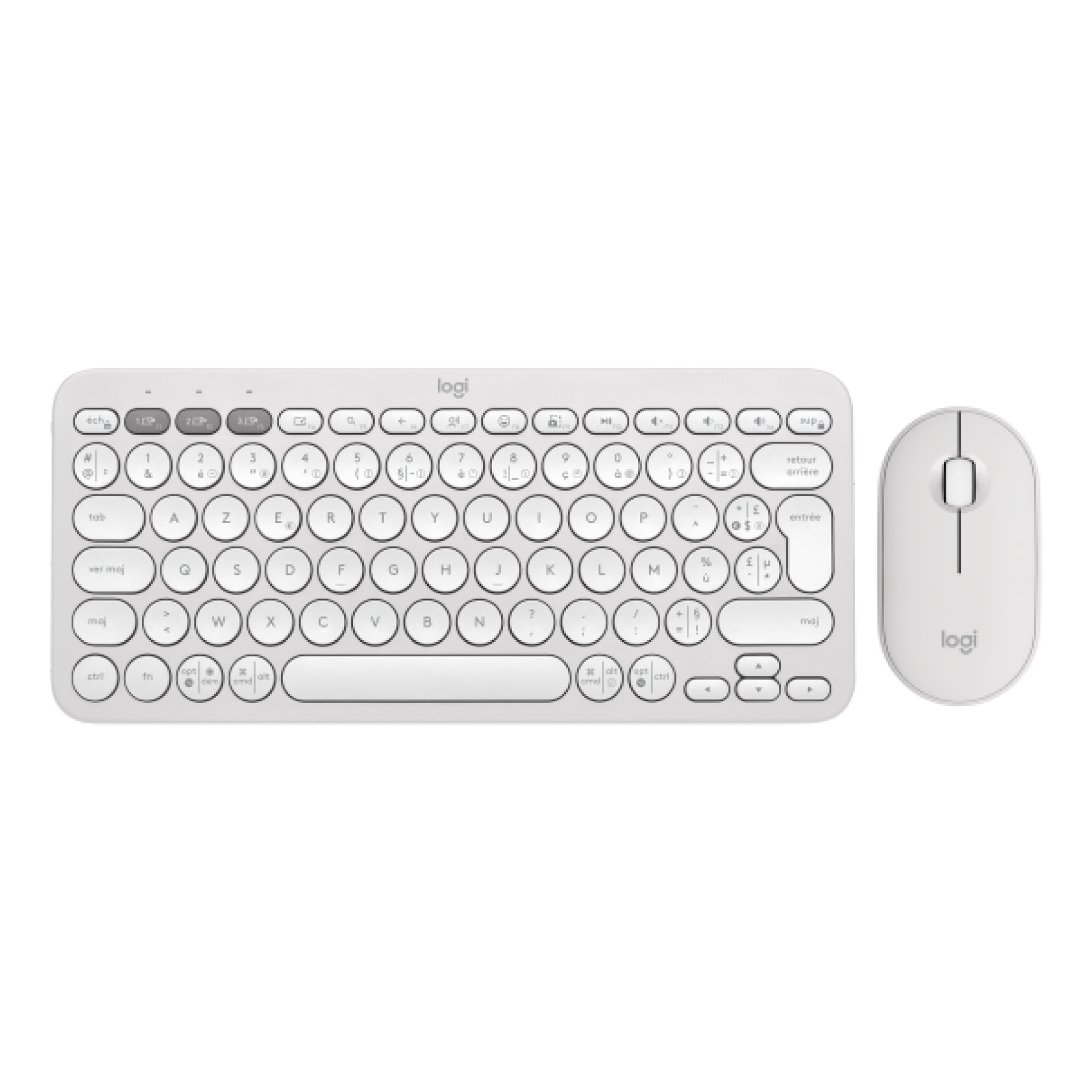 Clavier + Souris LOGITECH Combo Pebble 2