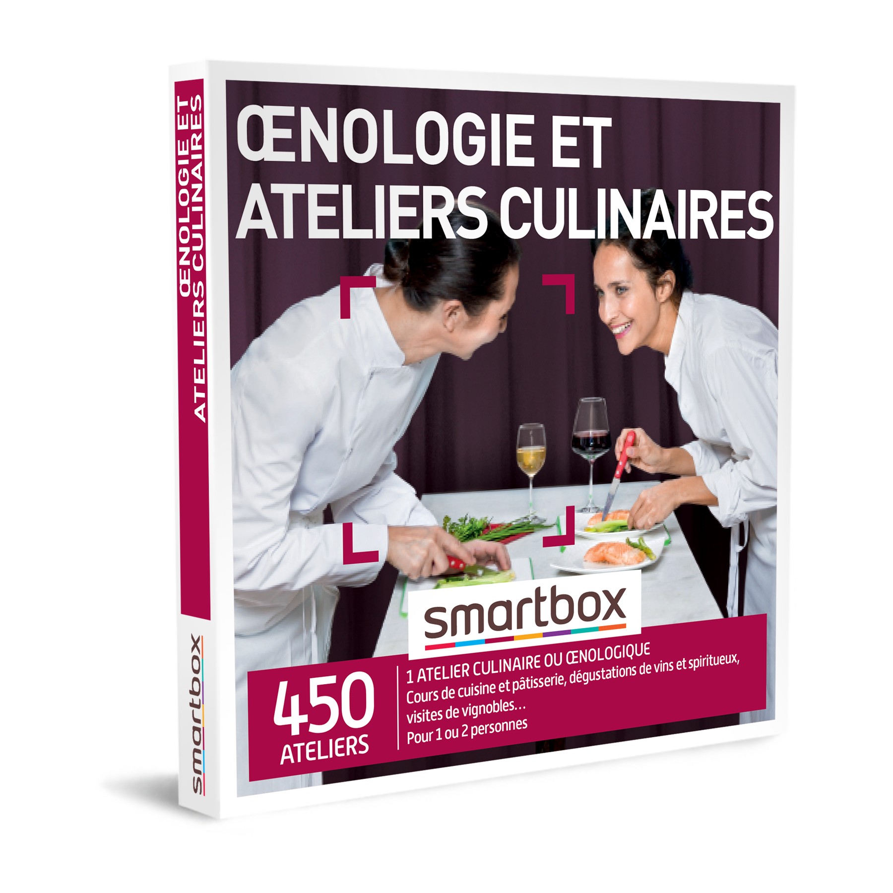 Coffret cadeau SMARTBOX Oenologie et ateliers culinaires