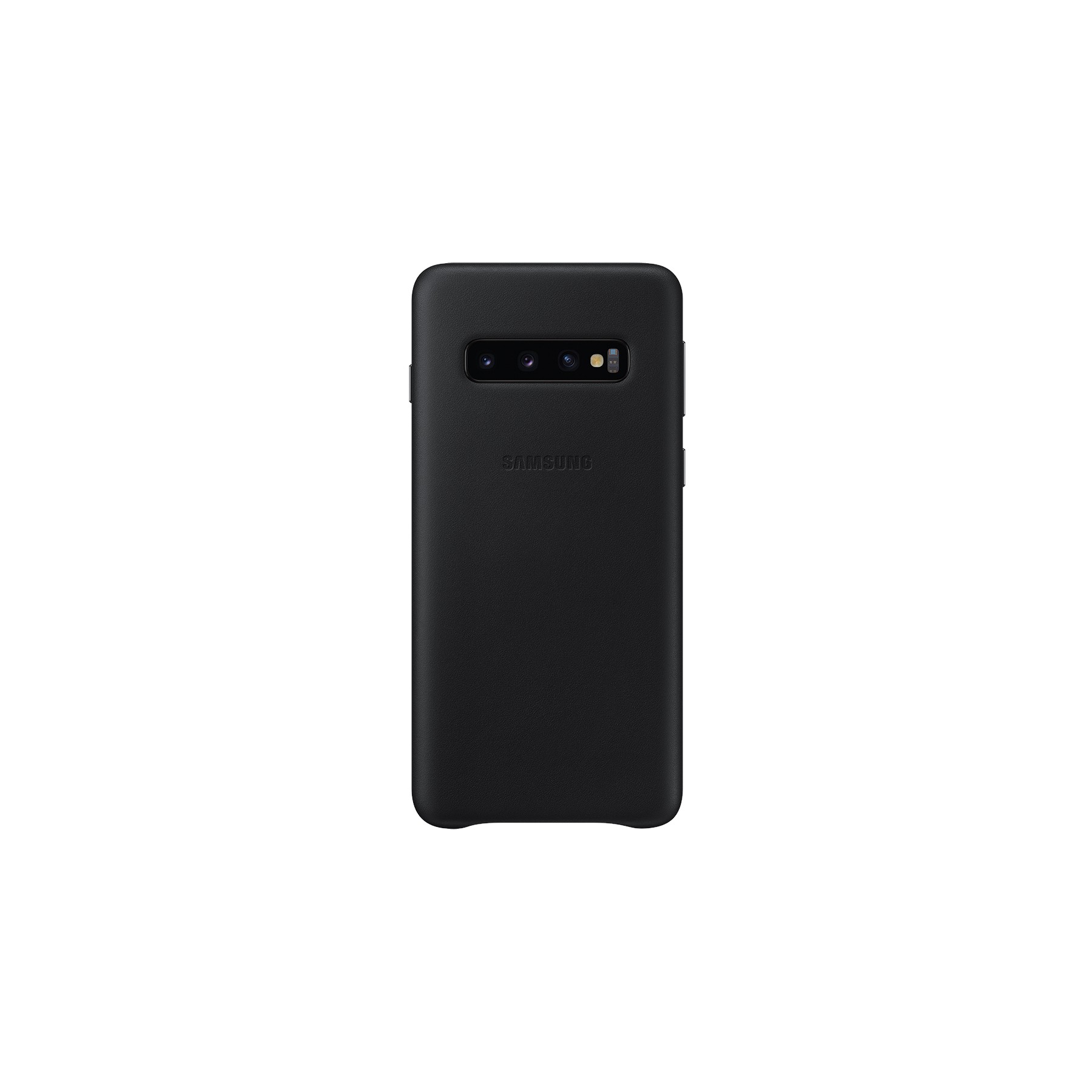 Coque SAMSUNG S10 Cuir noir