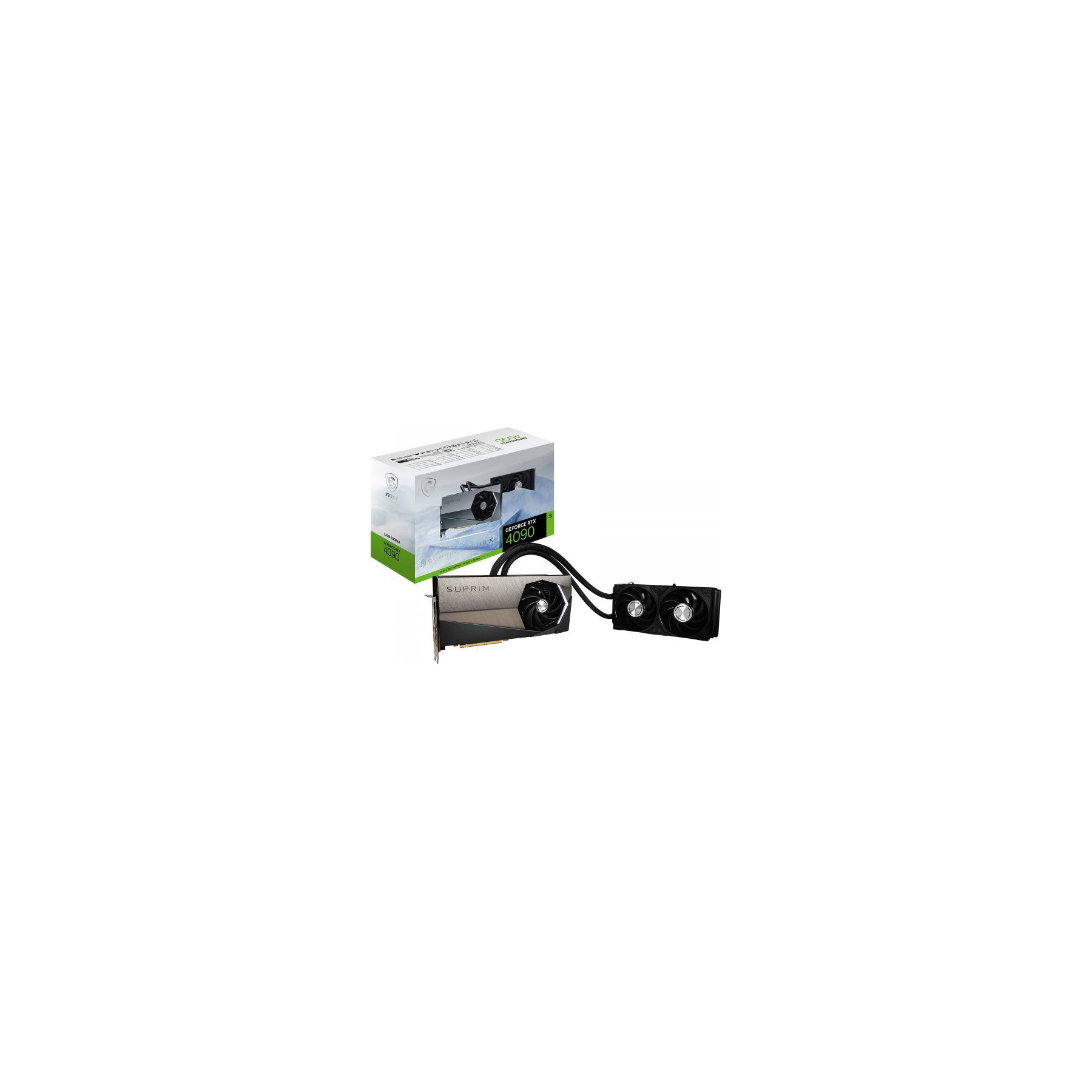 Carte graphique MSI RTX 4090 SUPRIM LIQUID X 24G
