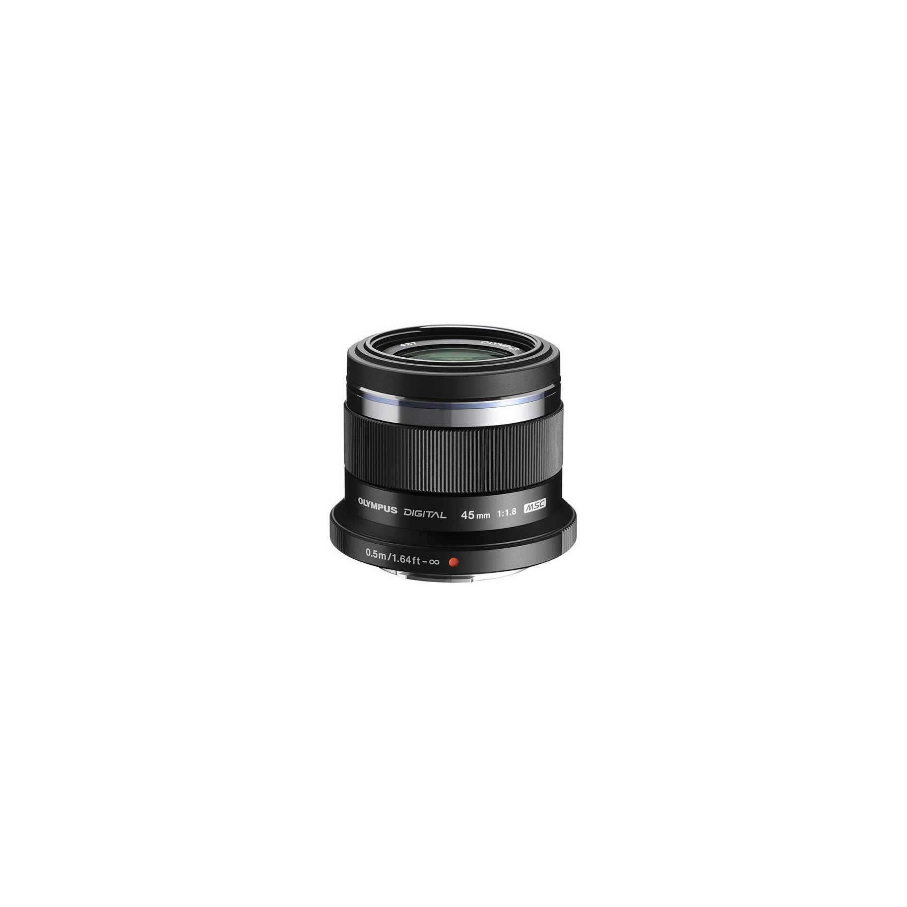 Objectif pour Hybride OLYMPUS 45mm 1:1.8 / Noir M.ZUIKO