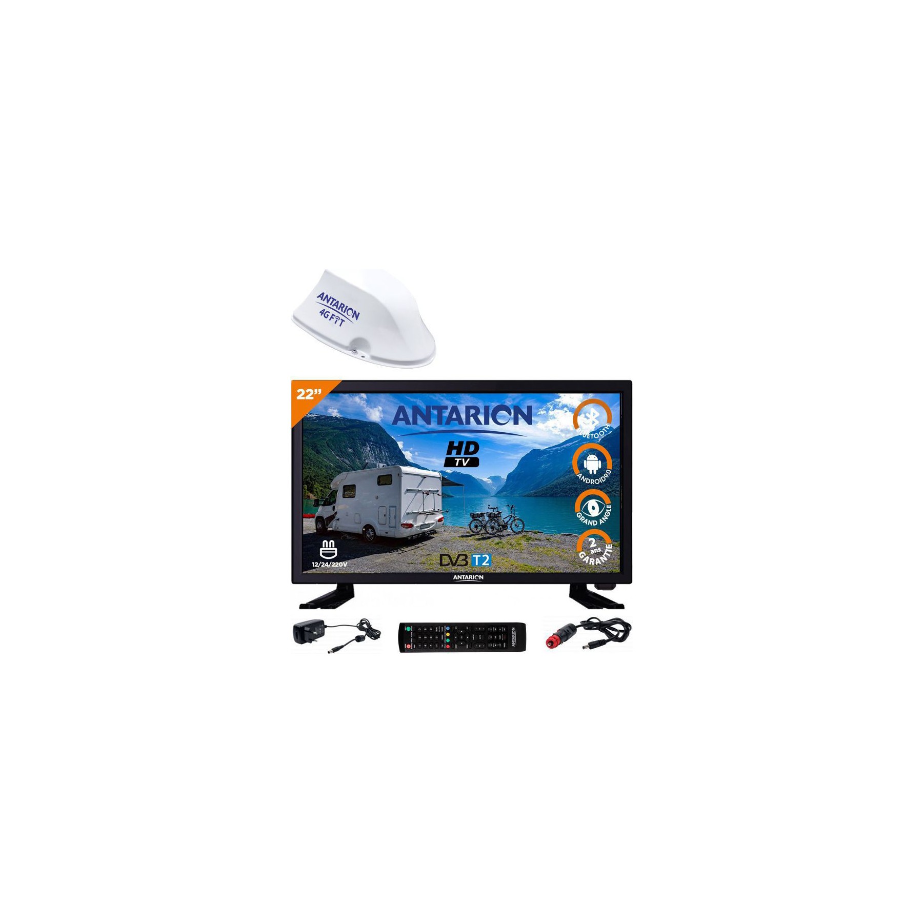 TV LED ANTARION Pack  Tv Led 22" 55cm Full Hd Android Sm