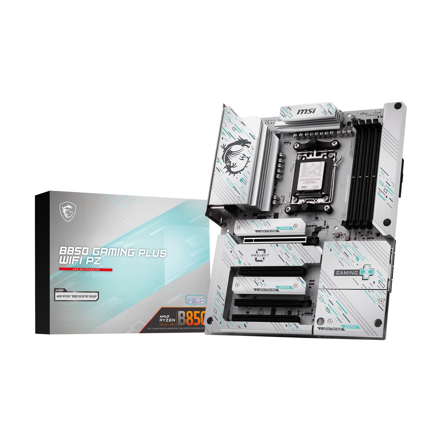 Carte mère MSI MSI B850 GAMING PLUS WIFI PZ (Project Ze