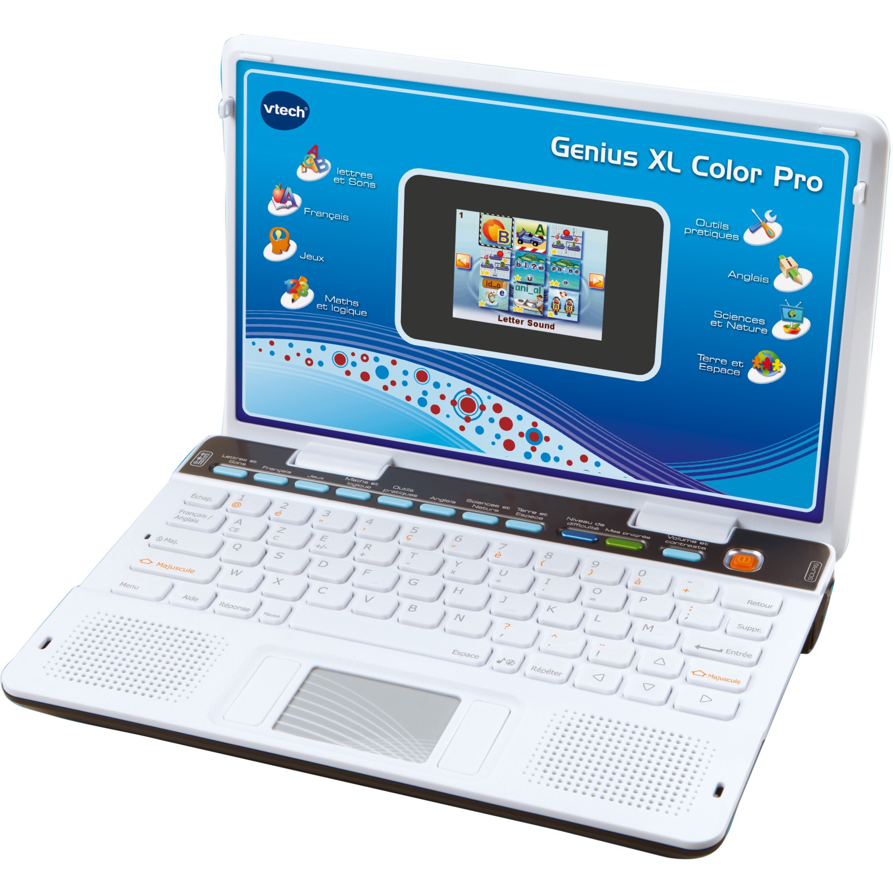 Ordinateur enfant VTECH Genius XL Color Pro bilingue gris