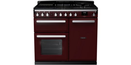Piano de cuisson induction FALCON ESTEL DELUXE TAB IND 90 CM BORDEAUX CHRO