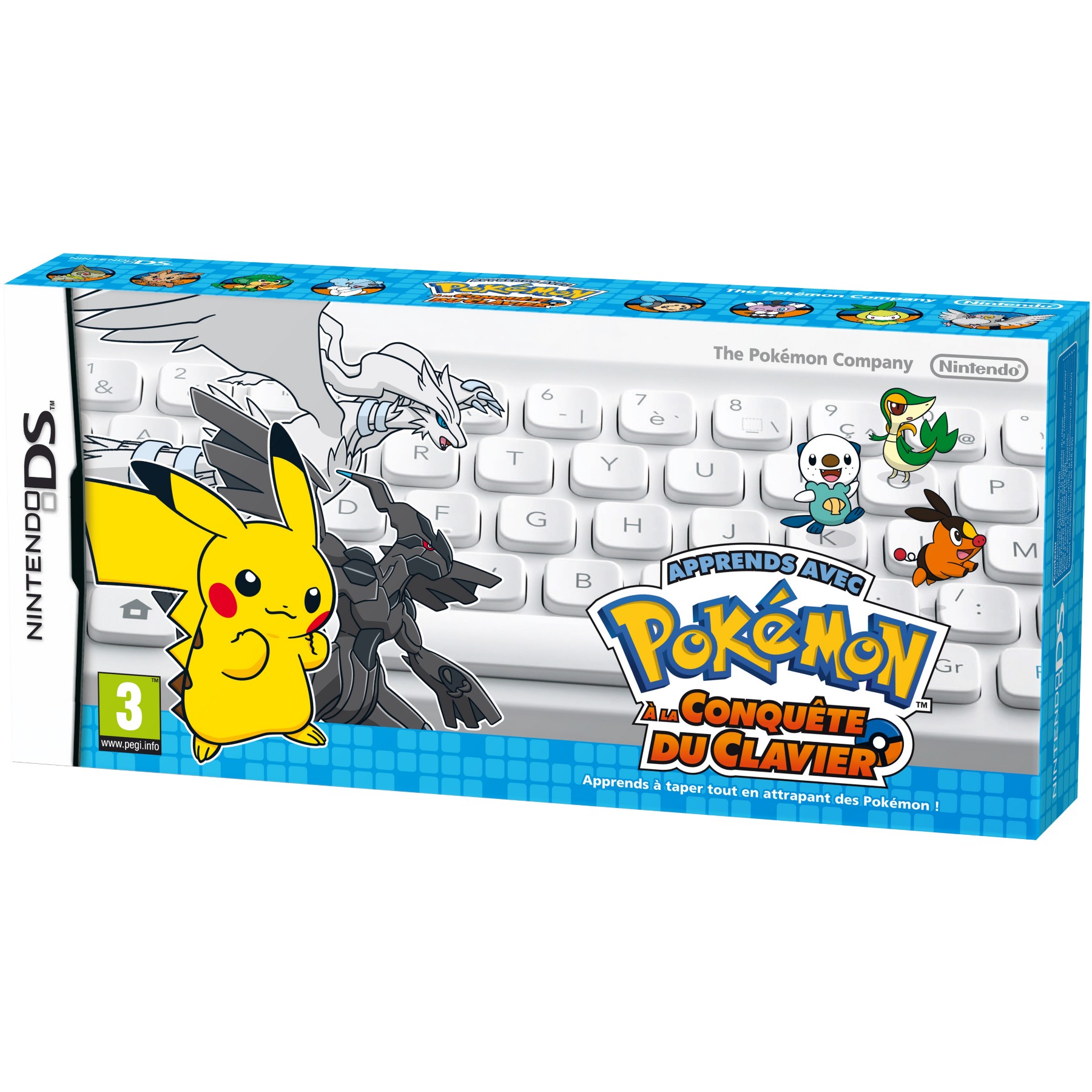Jeu 3DS NINTENDO Pokémon à la Conquête du Clavier