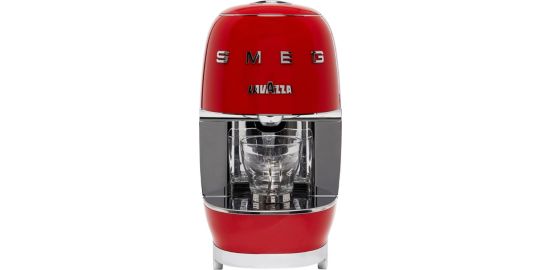 Cafetière à dosette LAVAZZA Smeg rouge