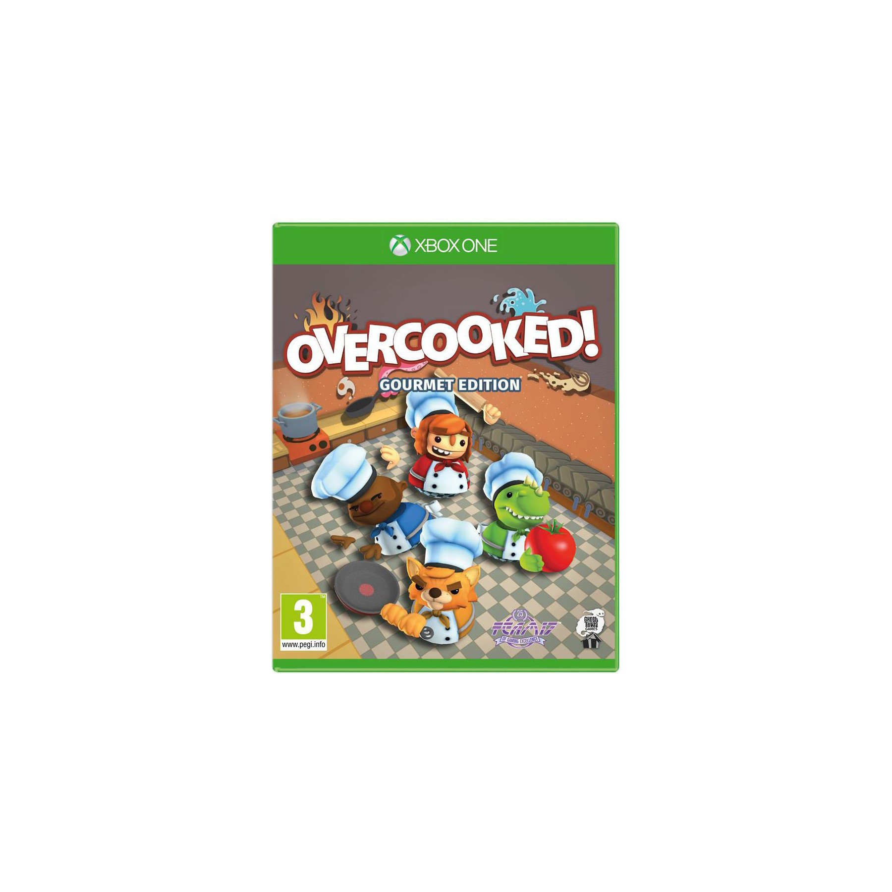 Jeu Xbox One TEAM Overcooked Gourmet Edition