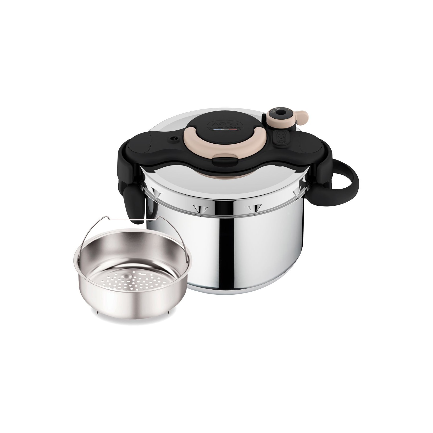 Autocuiseur SEB ClipsoMinut' Eco compact+ 6L