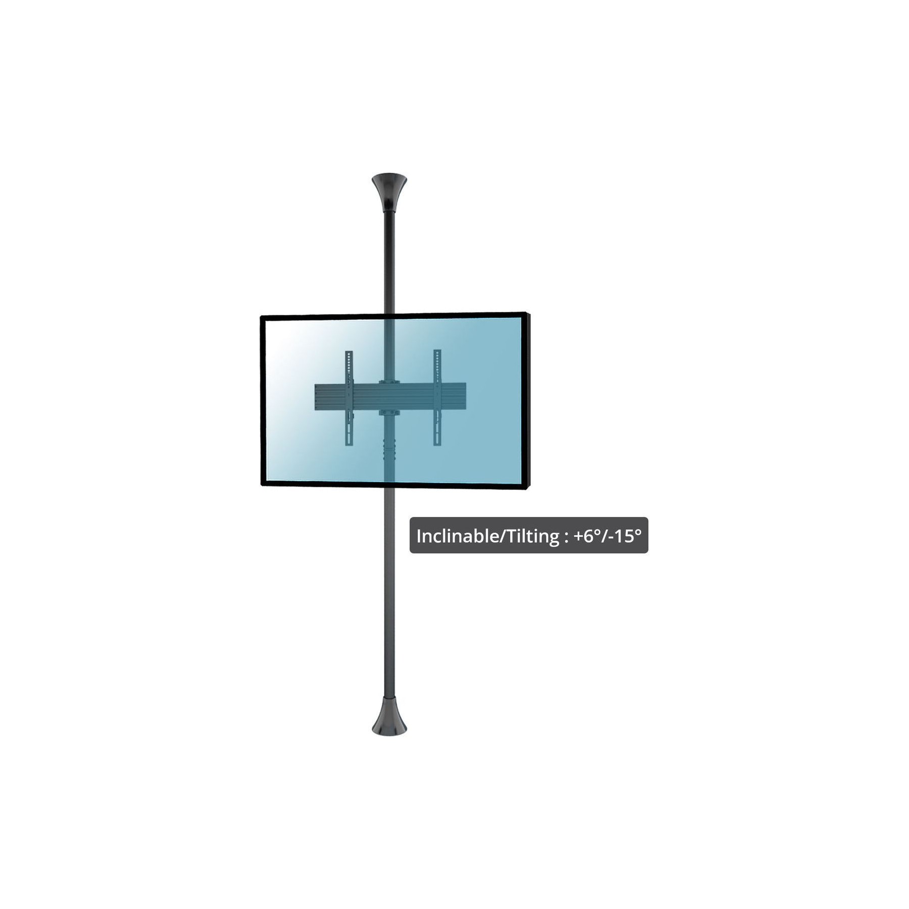 Pied TV KIMEX inclinable écran 32-75" 600x400 max