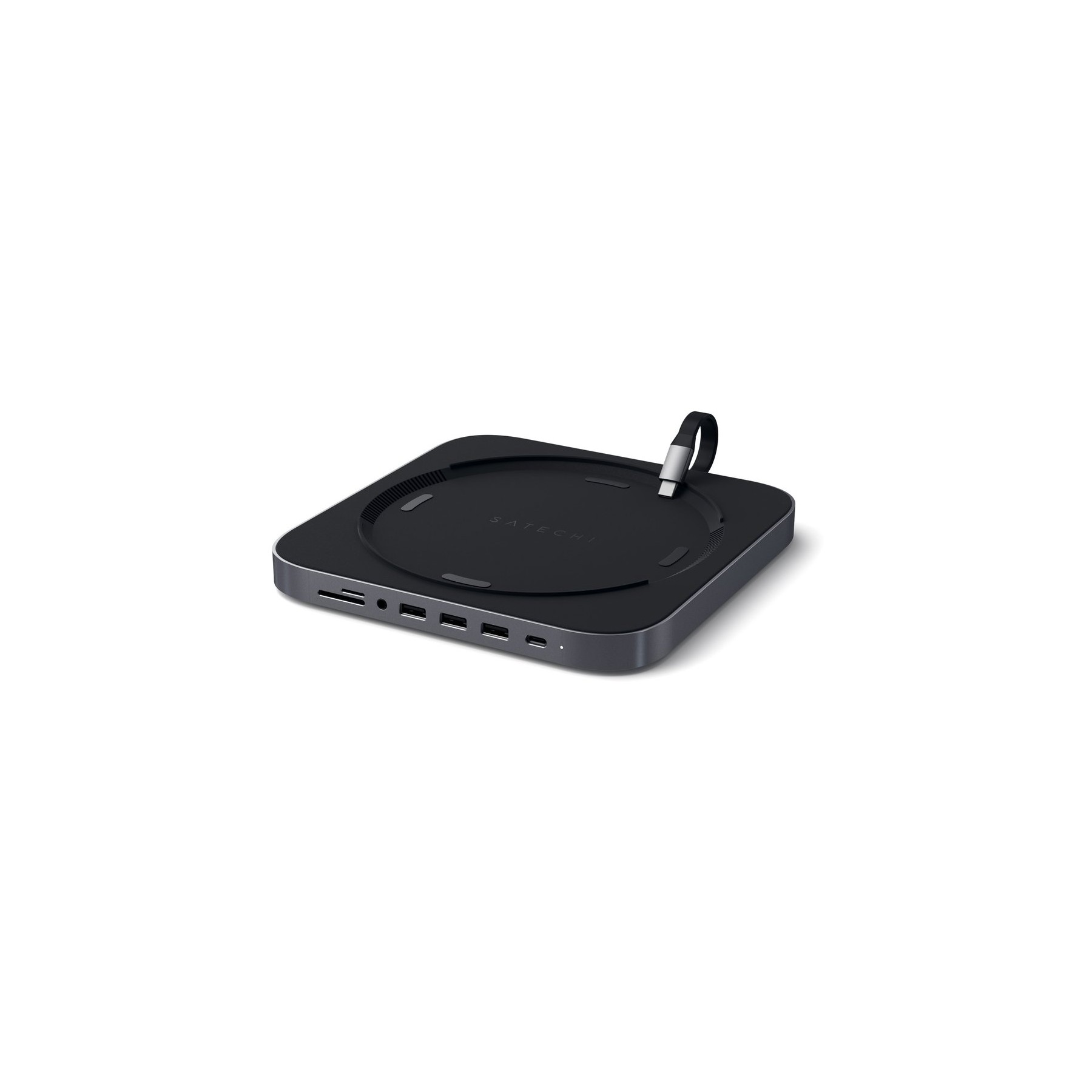Adaptateur USB SATECHI USB-C pour Mac mini gris