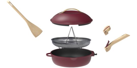 Poêle COOKUT La fabuleuse 28cm - Rubis