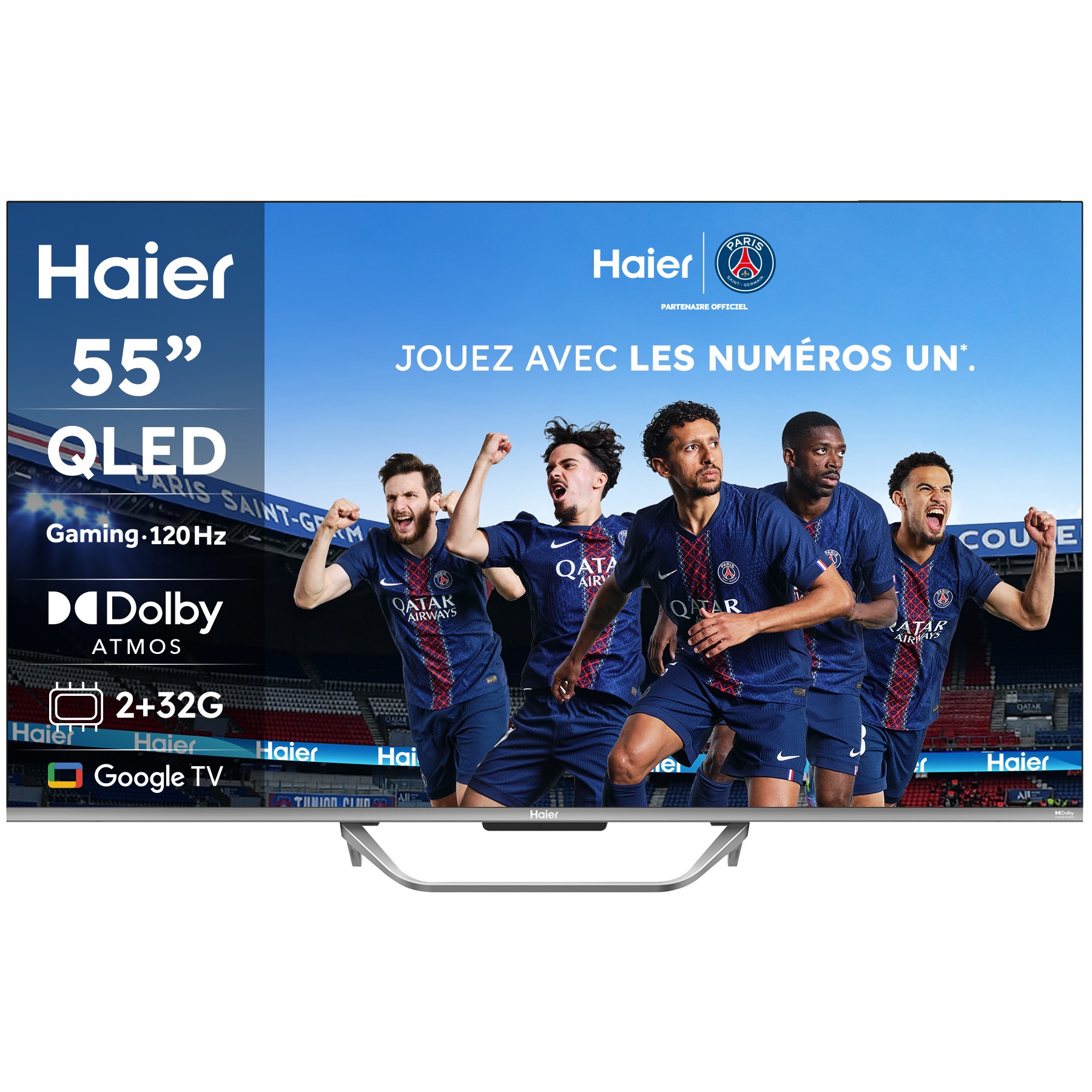 TV QLED HAIER H55Q80FUX (2026) 55" (140 cm)