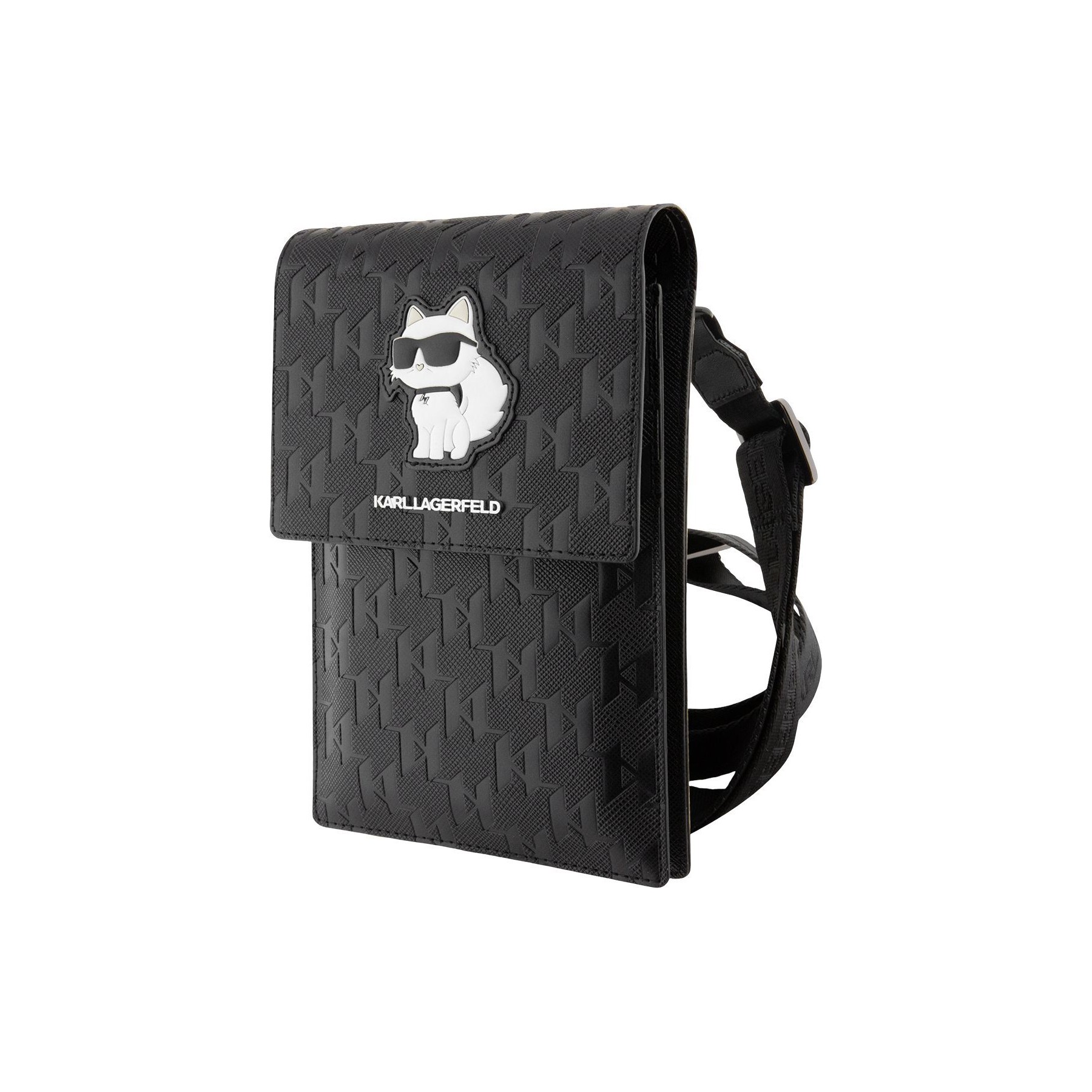Sacoche KARL LAGERFELD pour Téléphone Monogrammée Ultra Élégant