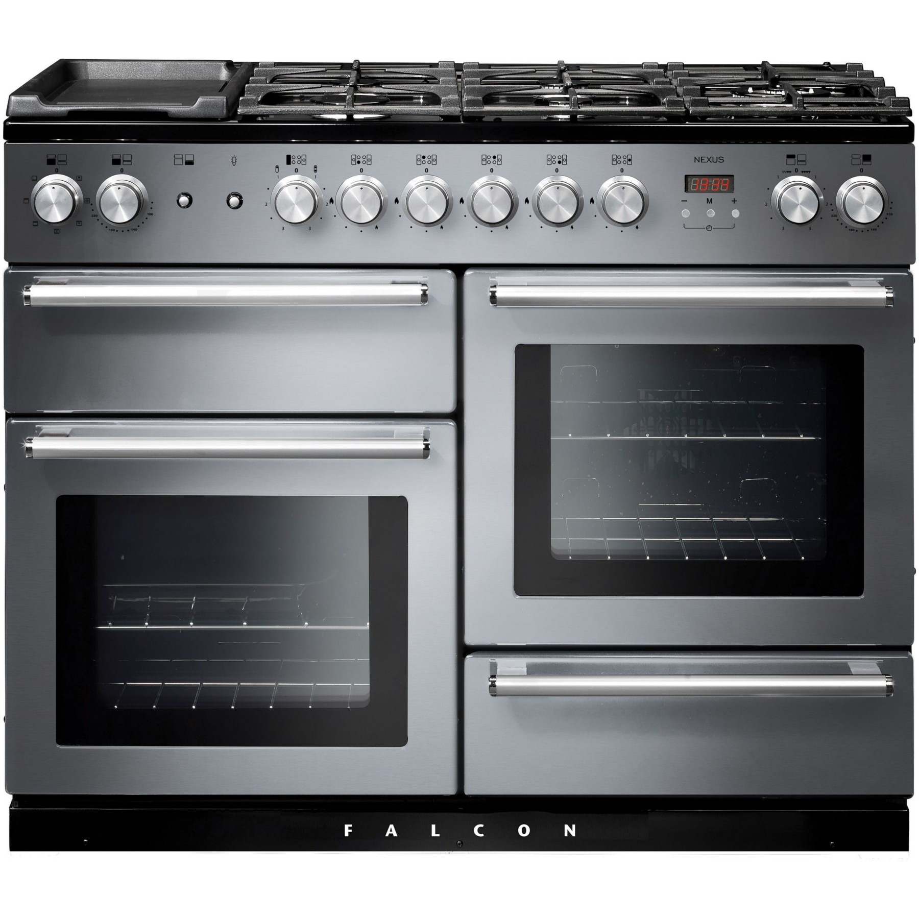 Piano de cuisson induction FALCON NEXUS 110cm Inox/chrome