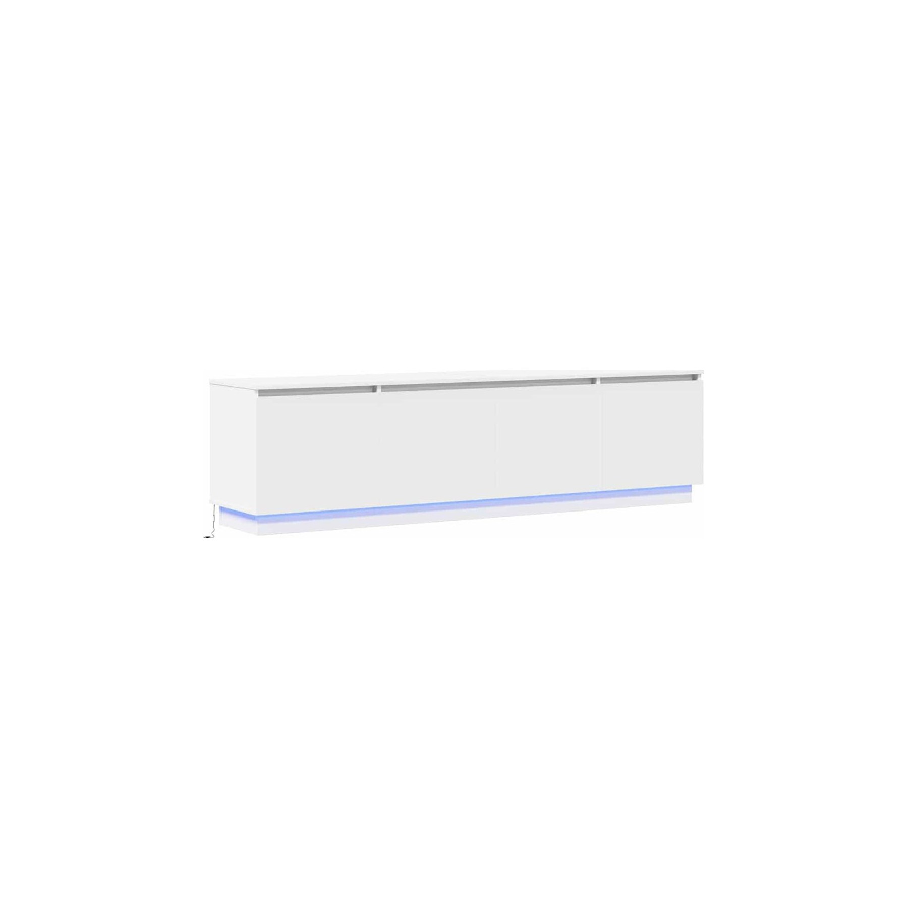 Meuble TV HELLOSHOP26 Meuble TV moderne avec rangement 180 x 3