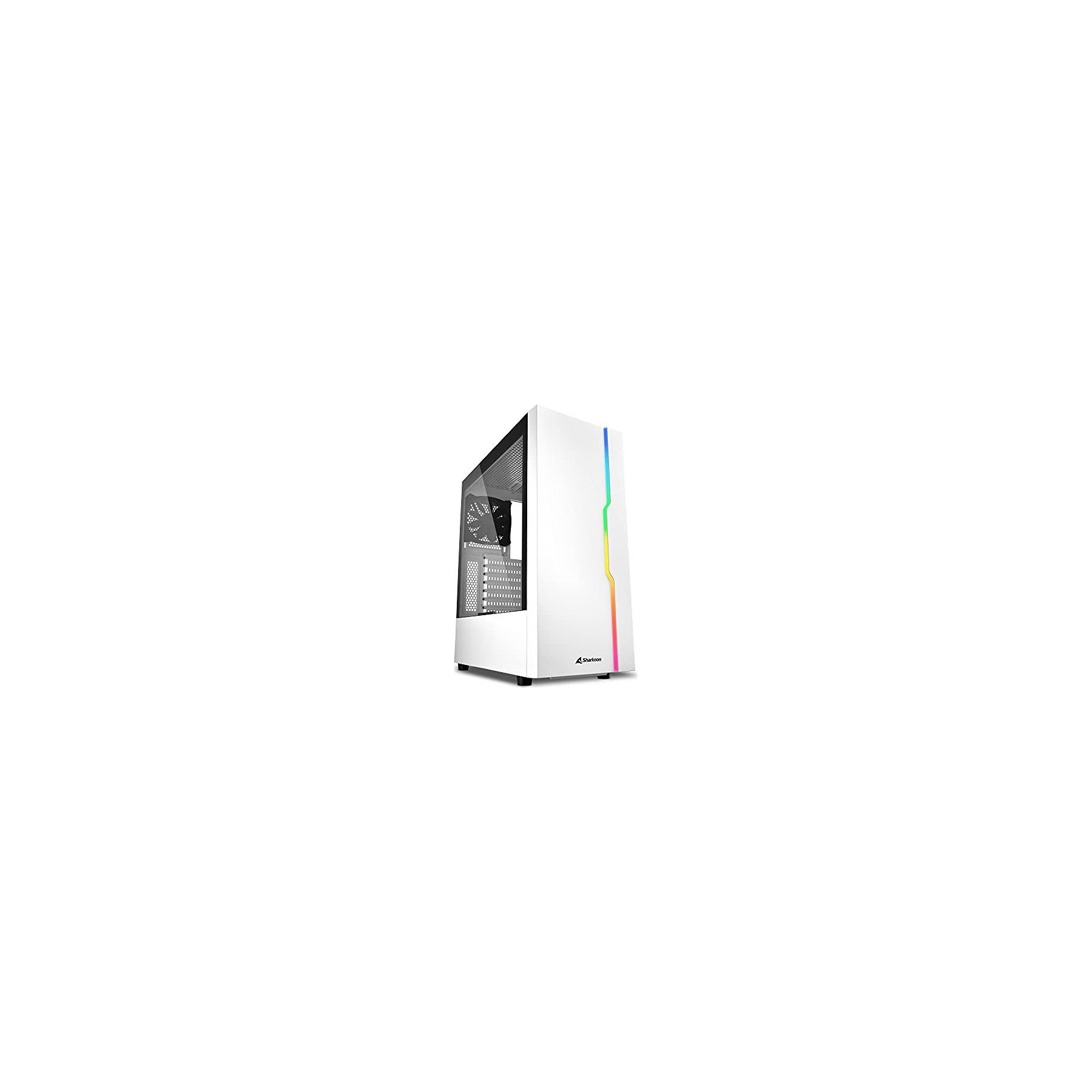 Boitier PC SHARKOON RGB SLIDER Blanc